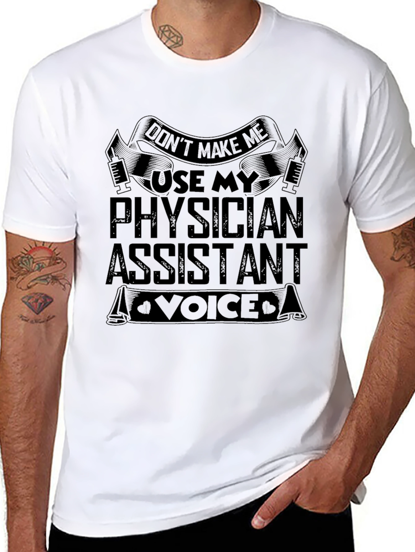 Physician Assistant Voice T-Shirt - Funny PA Gift