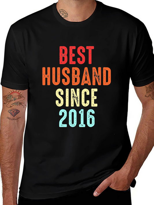 Best Husband Since 2016 Graphic T-Shirt