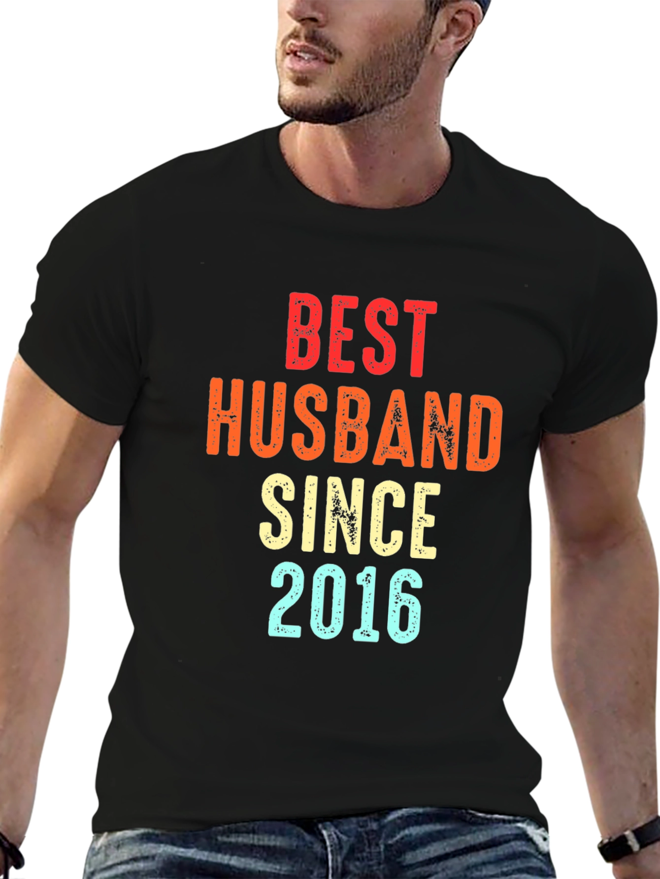 Best Husband Since 2016 Graphic T-Shirt