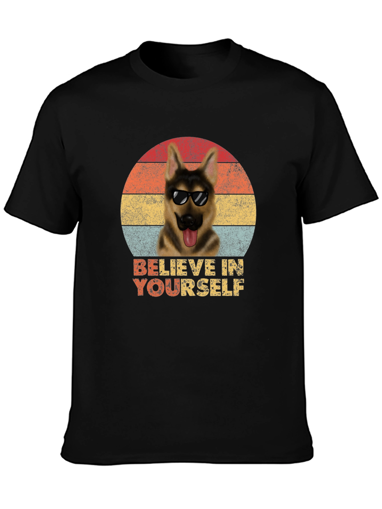 Believe In Yourself Dog T-Shirt