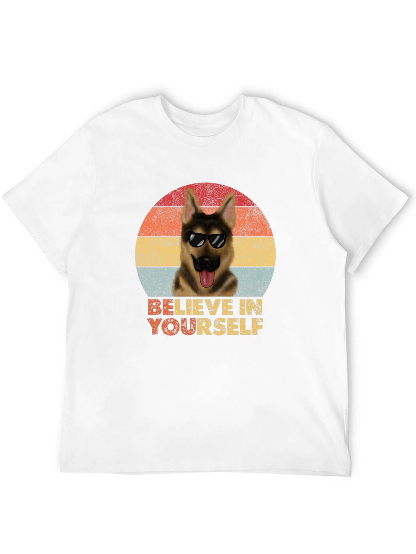 Believe In Yourself Dog T-Shirt