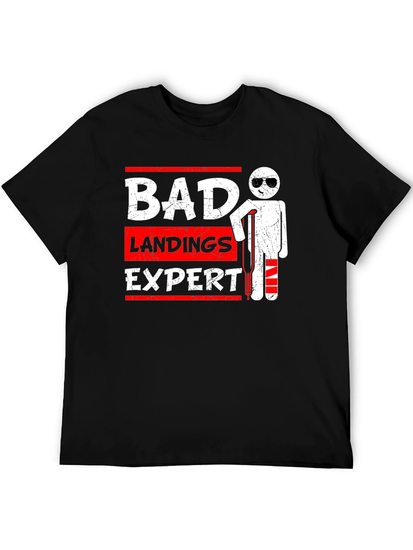 Bad Landings Expert Graphic T-Shirt