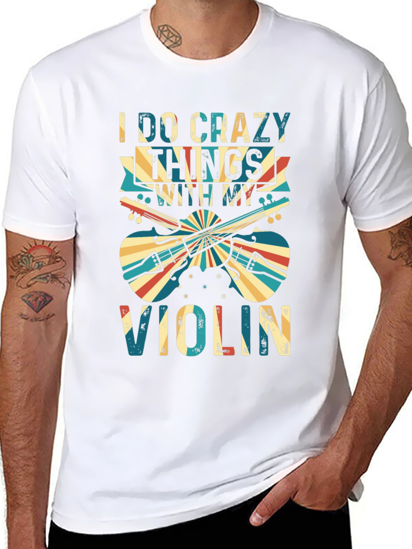 Crazy Violin T-Shirt