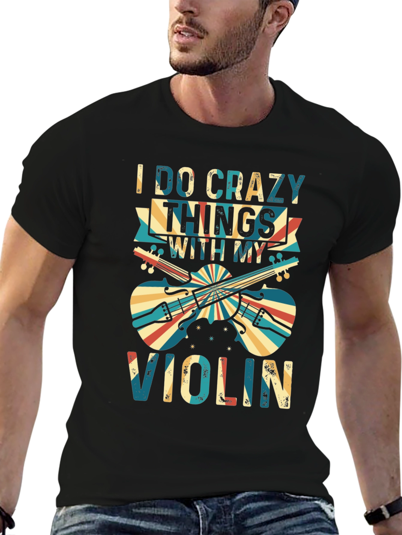 Crazy Violin T-Shirt