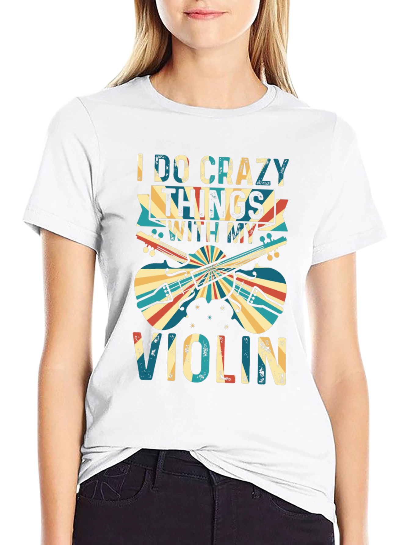 Crazy Violin T-Shirt