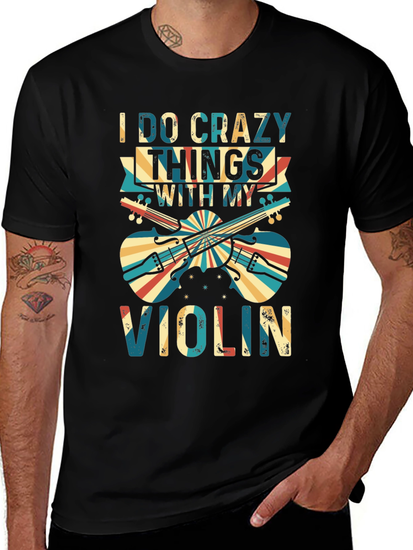 Crazy Violin T-Shirt