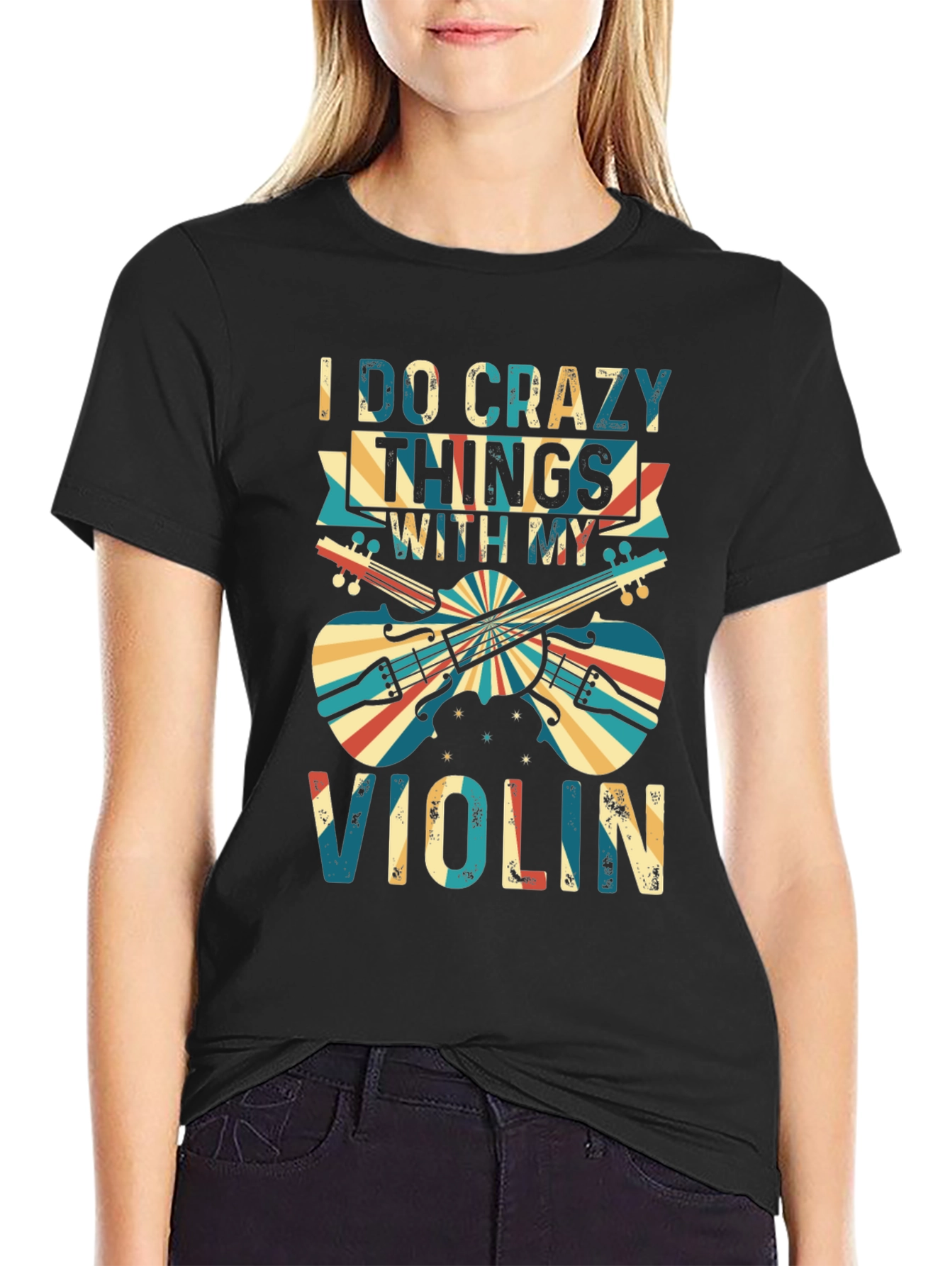 Crazy Violin T-Shirt