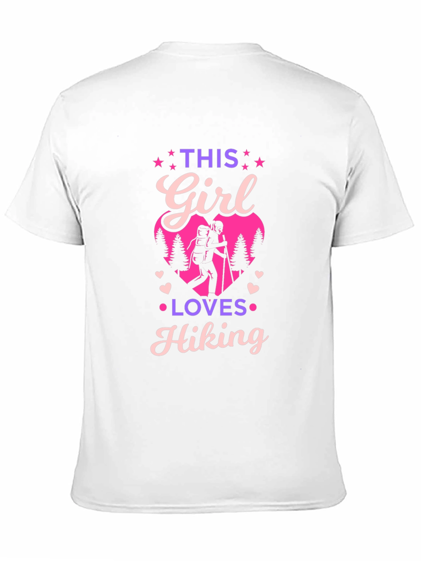 Hiking Girl T-Shirt - Outdoor Adventure Tee