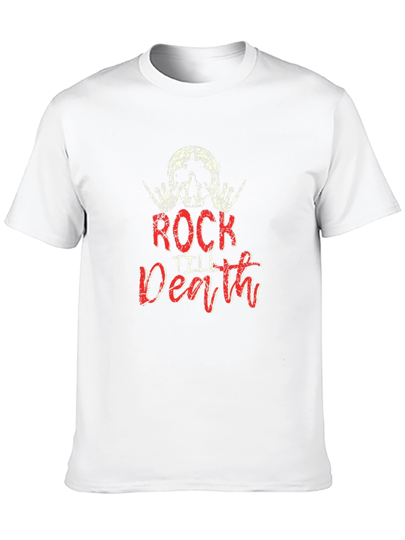 Rock Till Death Graphic T-Shirt