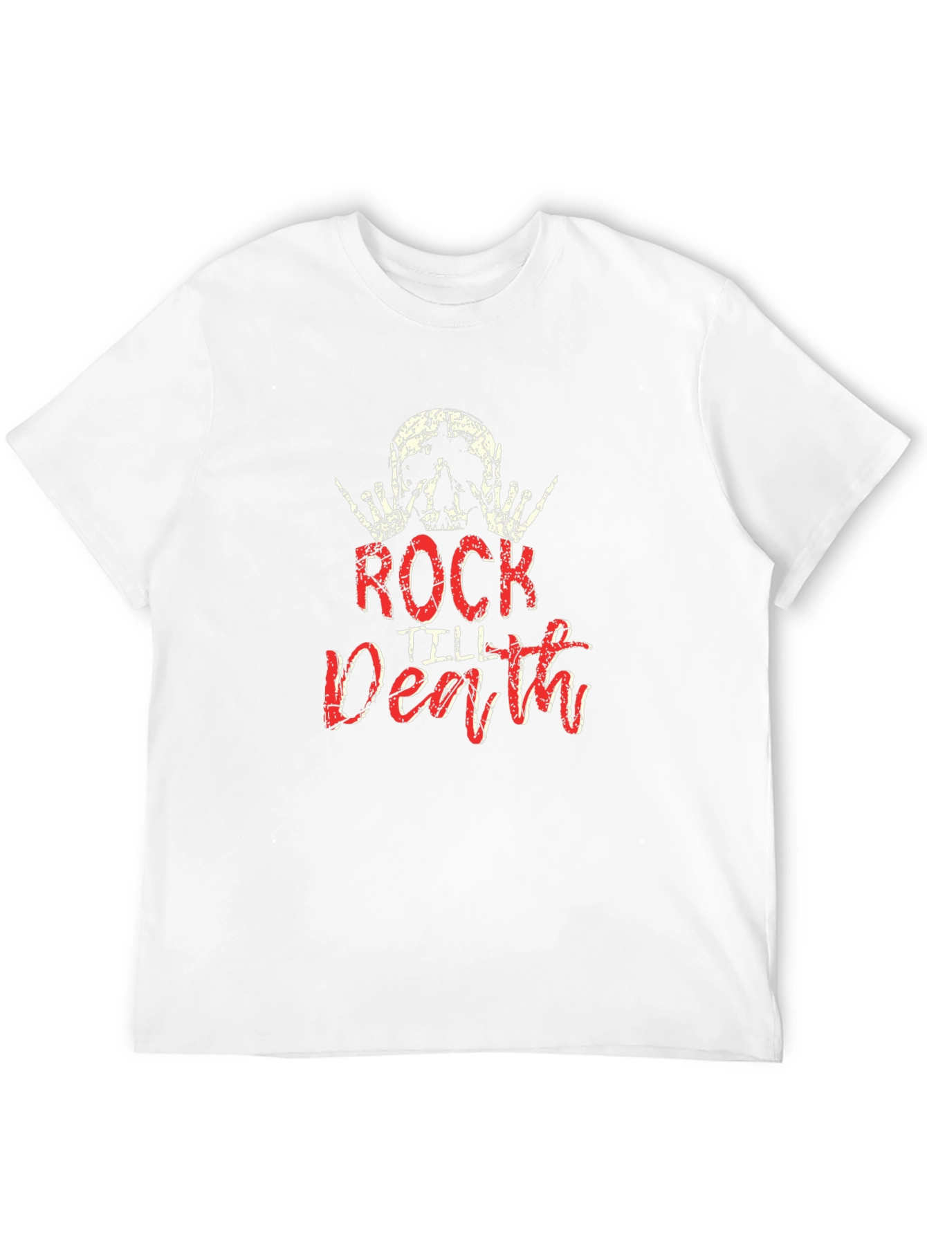 Rock Till Death Graphic T-Shirt