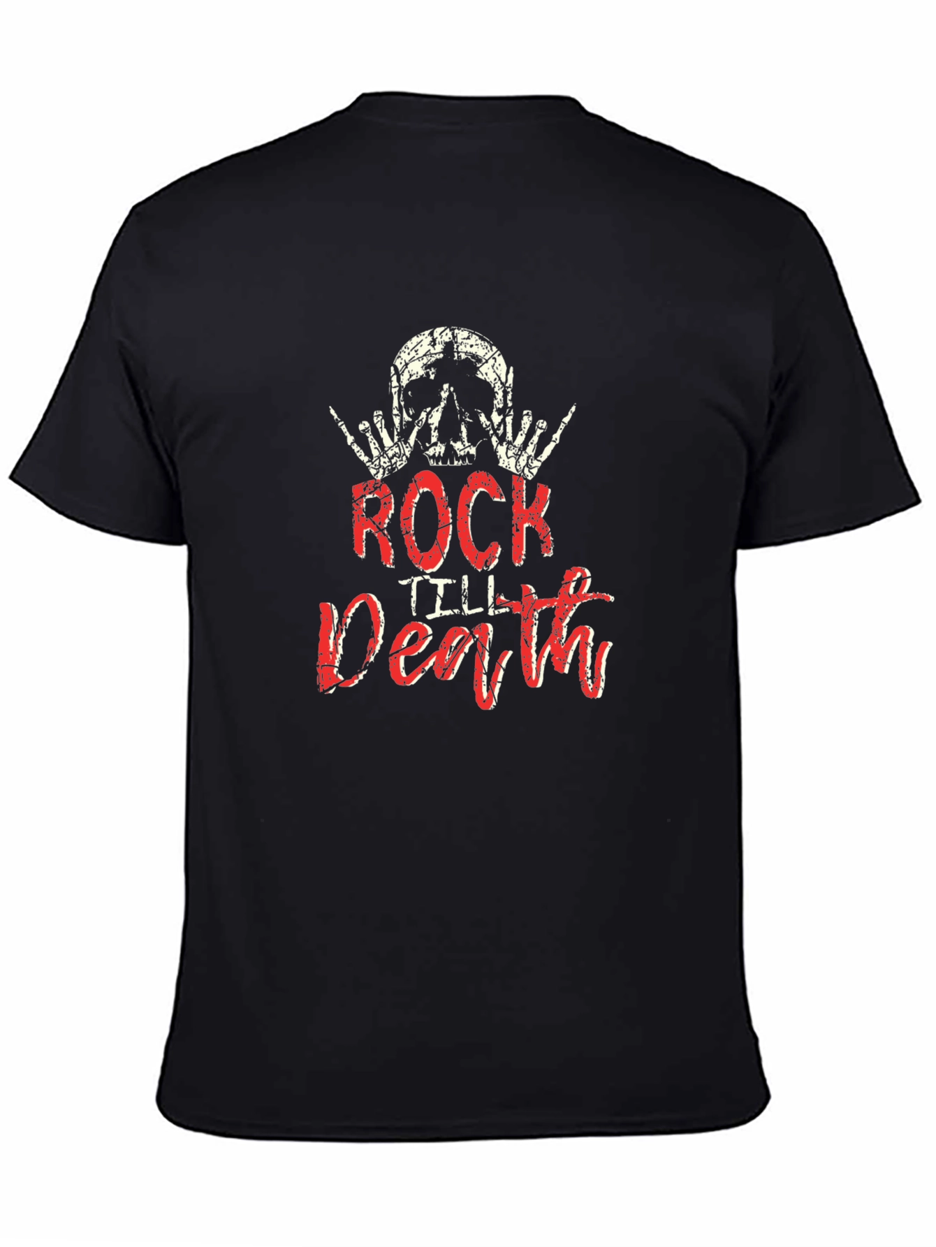 Rock Till Death Graphic T-Shirt