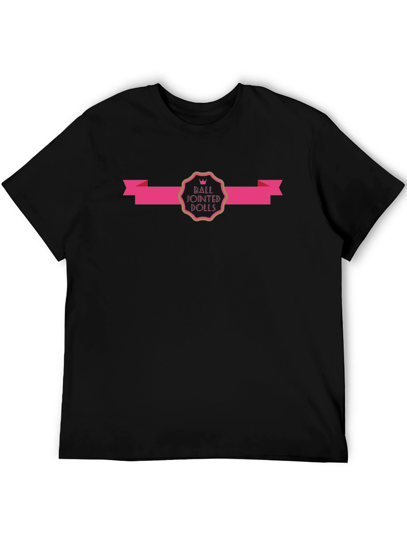 Ball Jointed Dolls Black T-Shirt