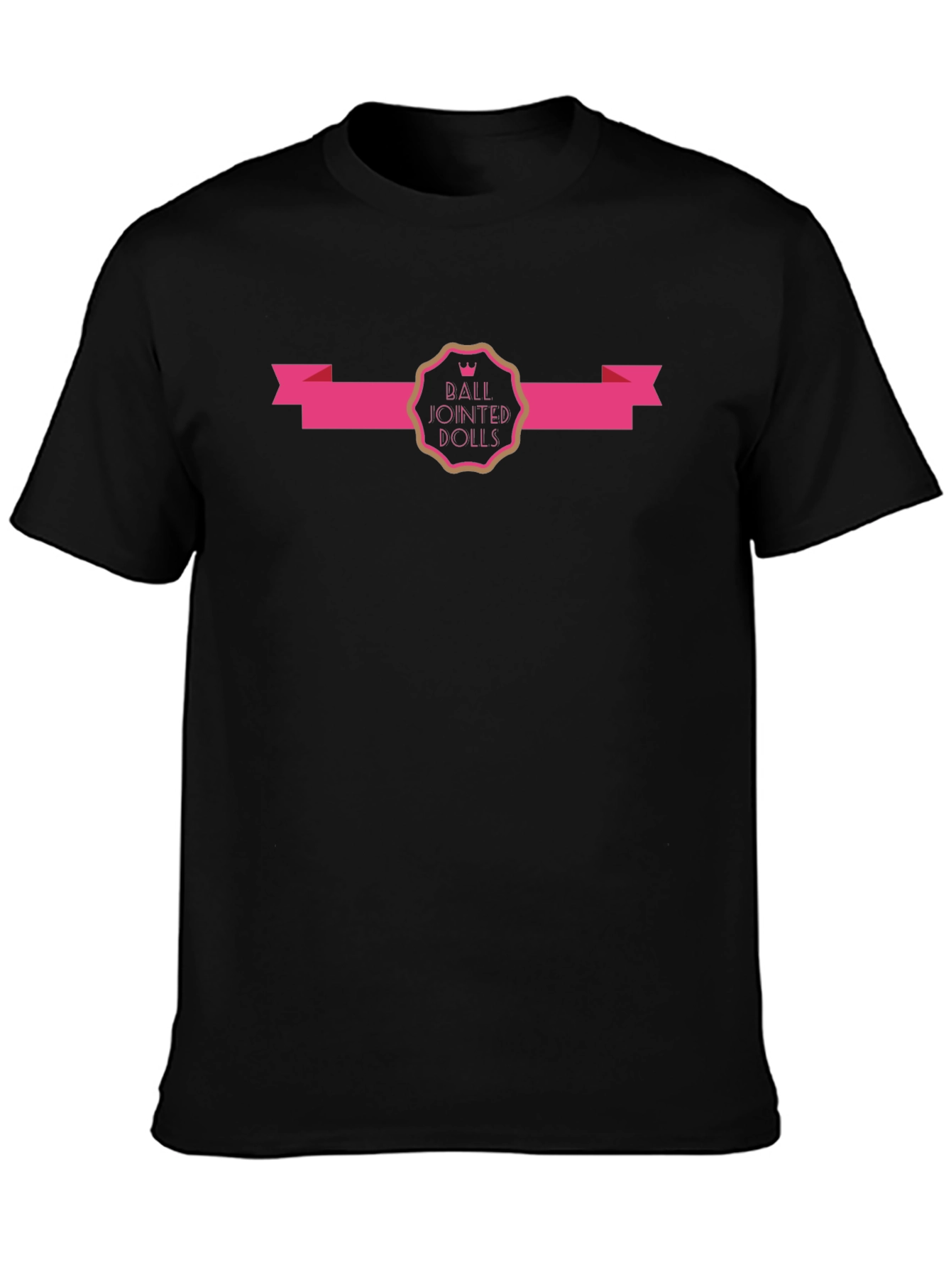 Ball Jointed Dolls Black T-Shirt