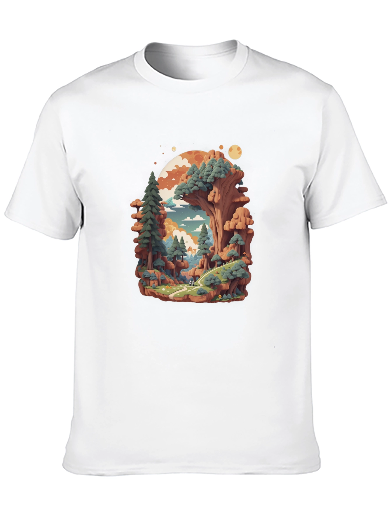 Nature Landscape Graphic Tee