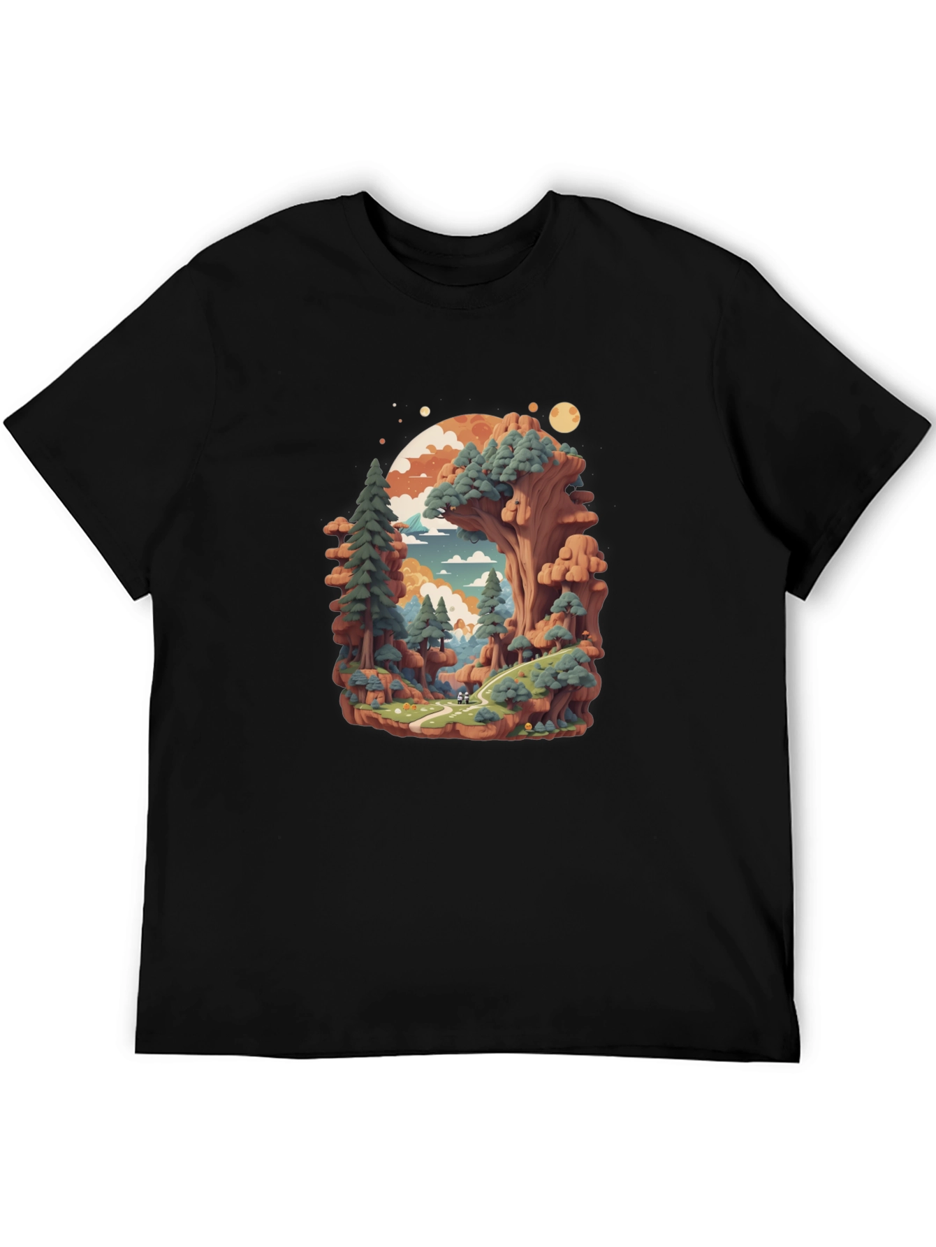 Nature Landscape Graphic Tee