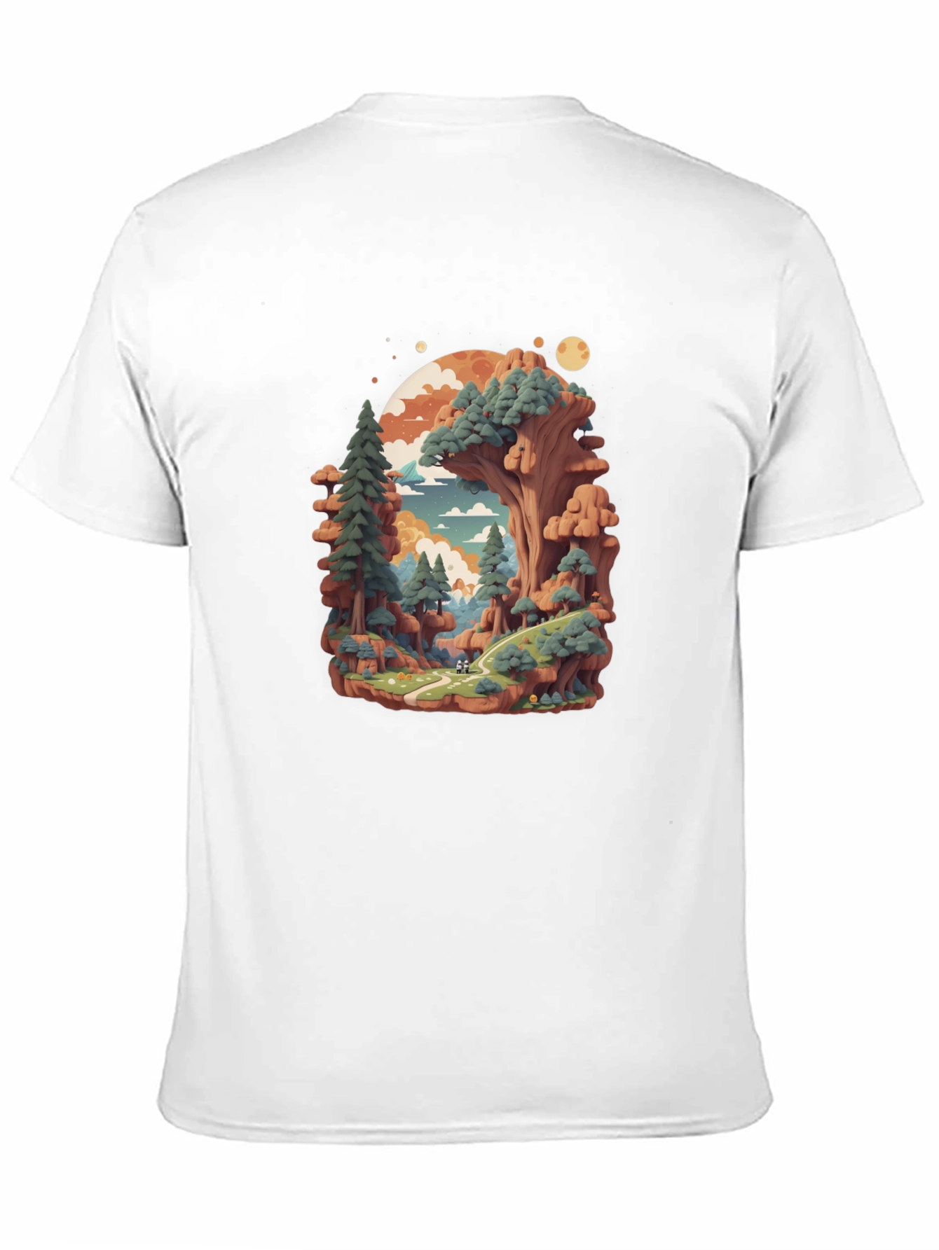 Nature Landscape Graphic Tee