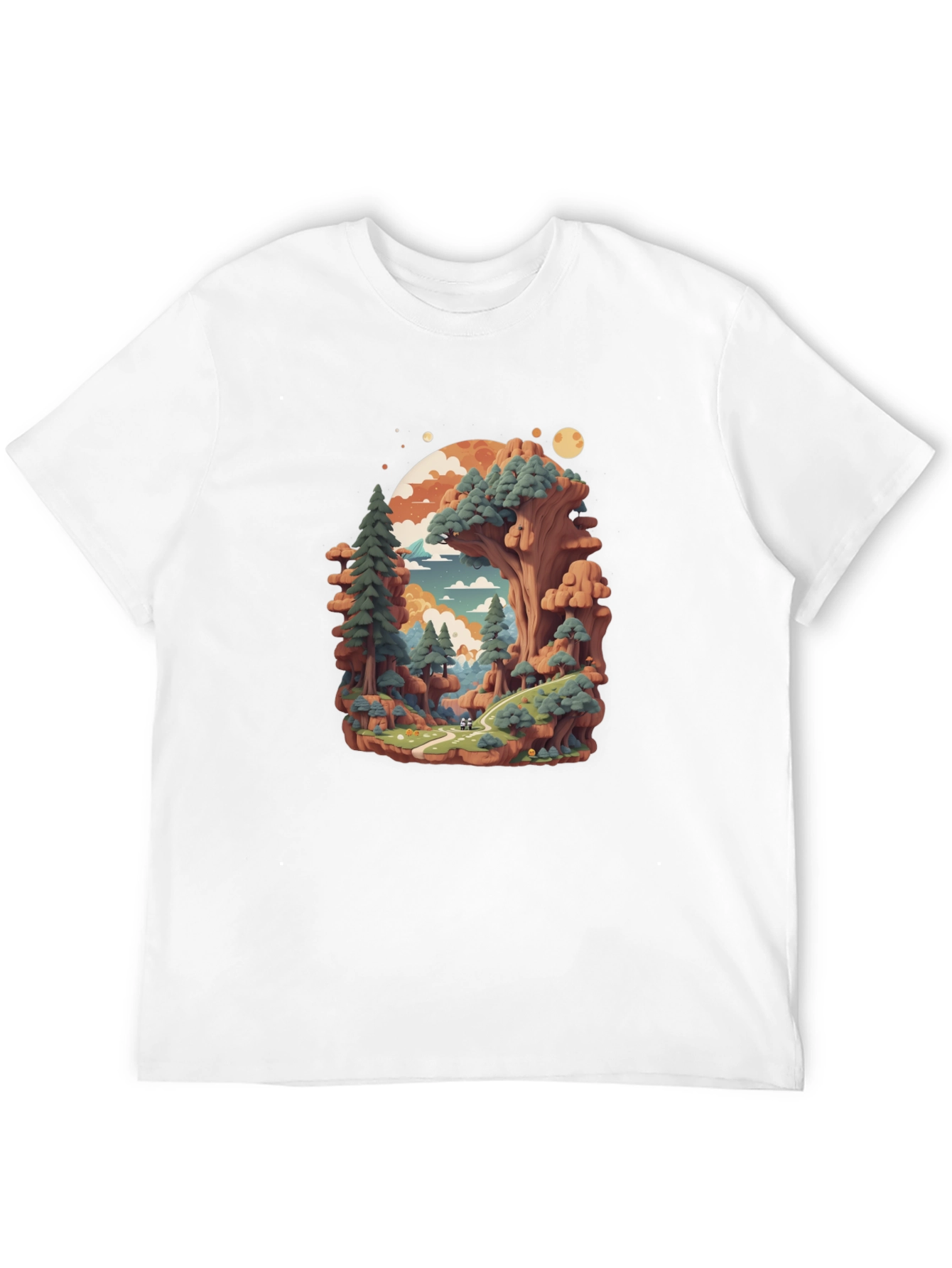 Nature Landscape Graphic Tee