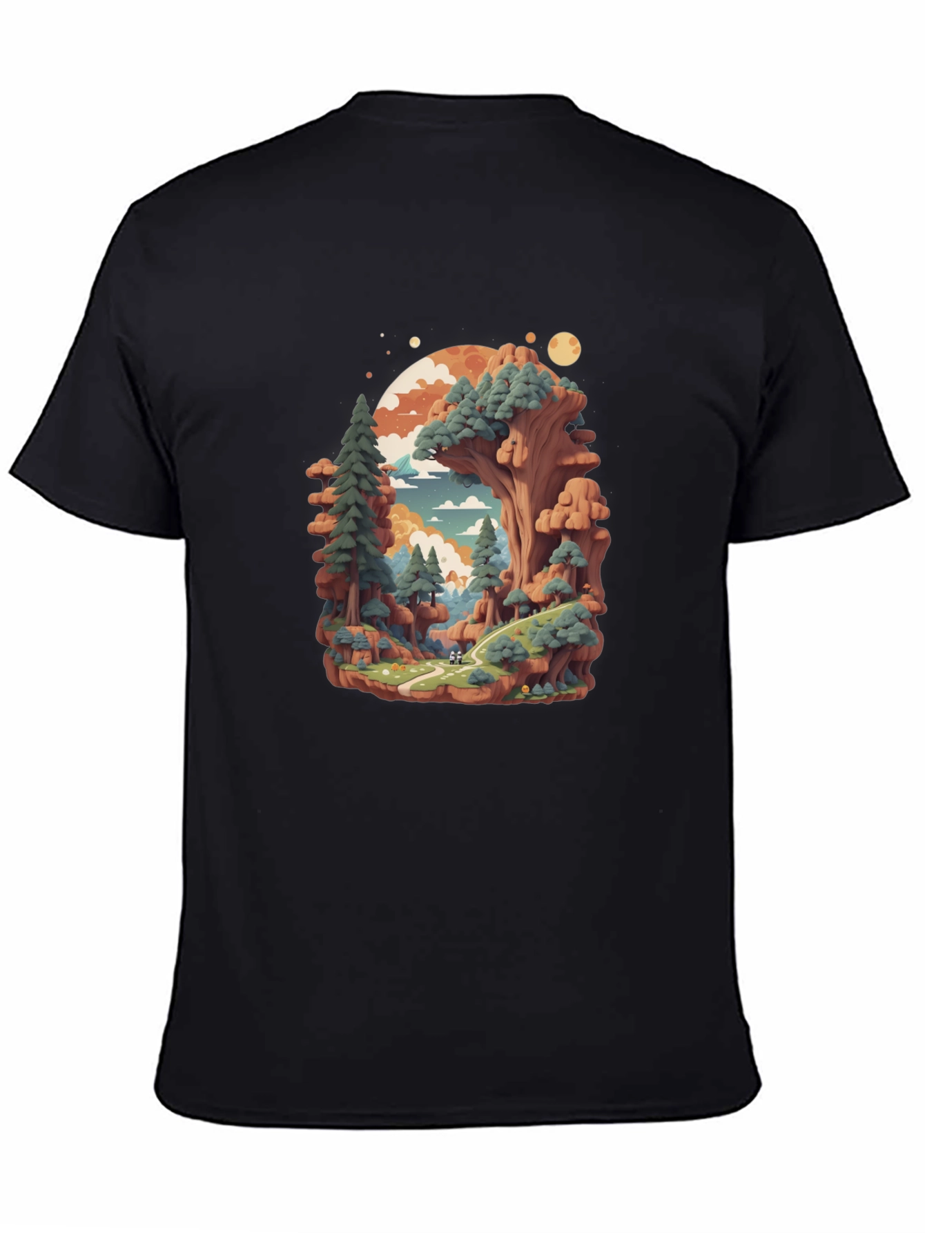 Nature Landscape Graphic Tee