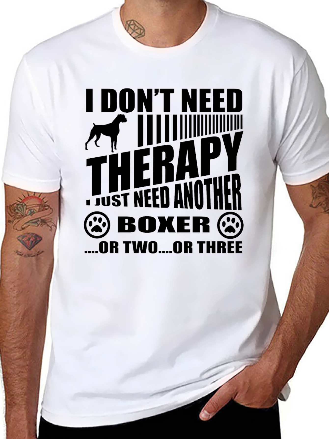 Dog Lover T-Shirt - I Need Another Boxer