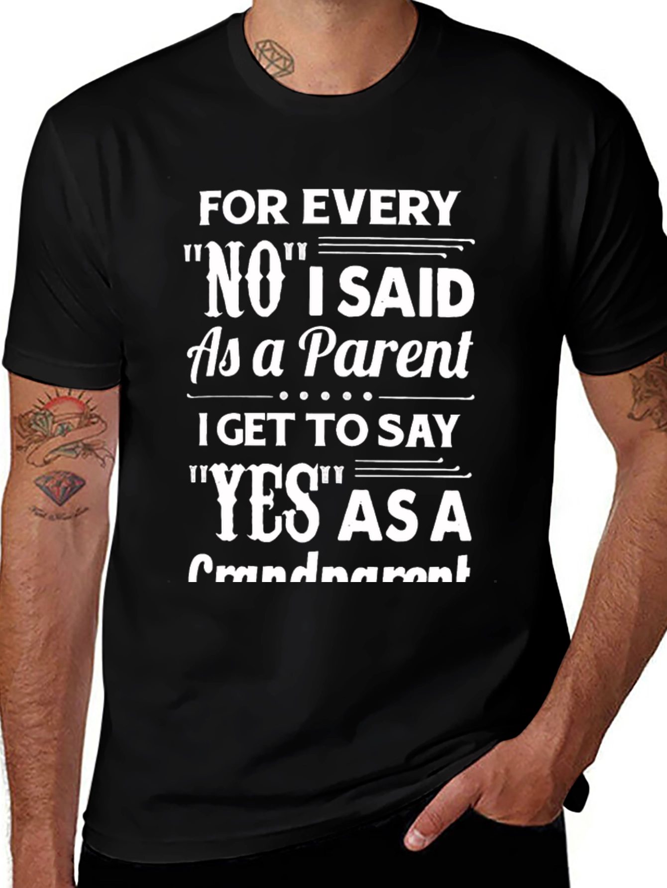 Funny Parent to Grandparent T-Shirt
