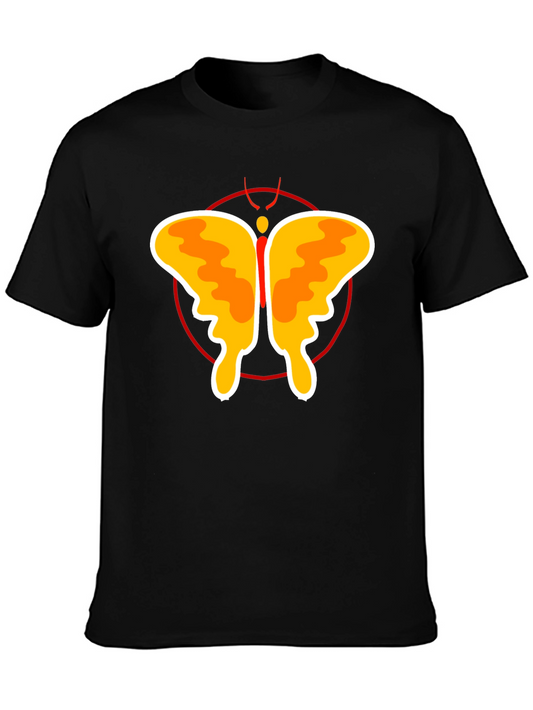 Butterfly Graphic T-Shirt - Black