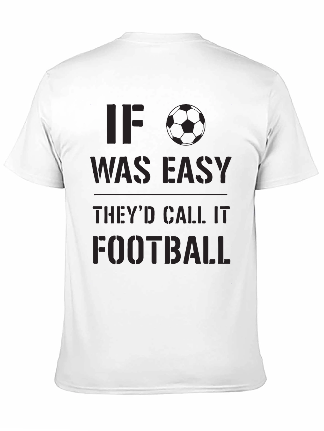 Funny Soccer Football Graphic T-Shirt
