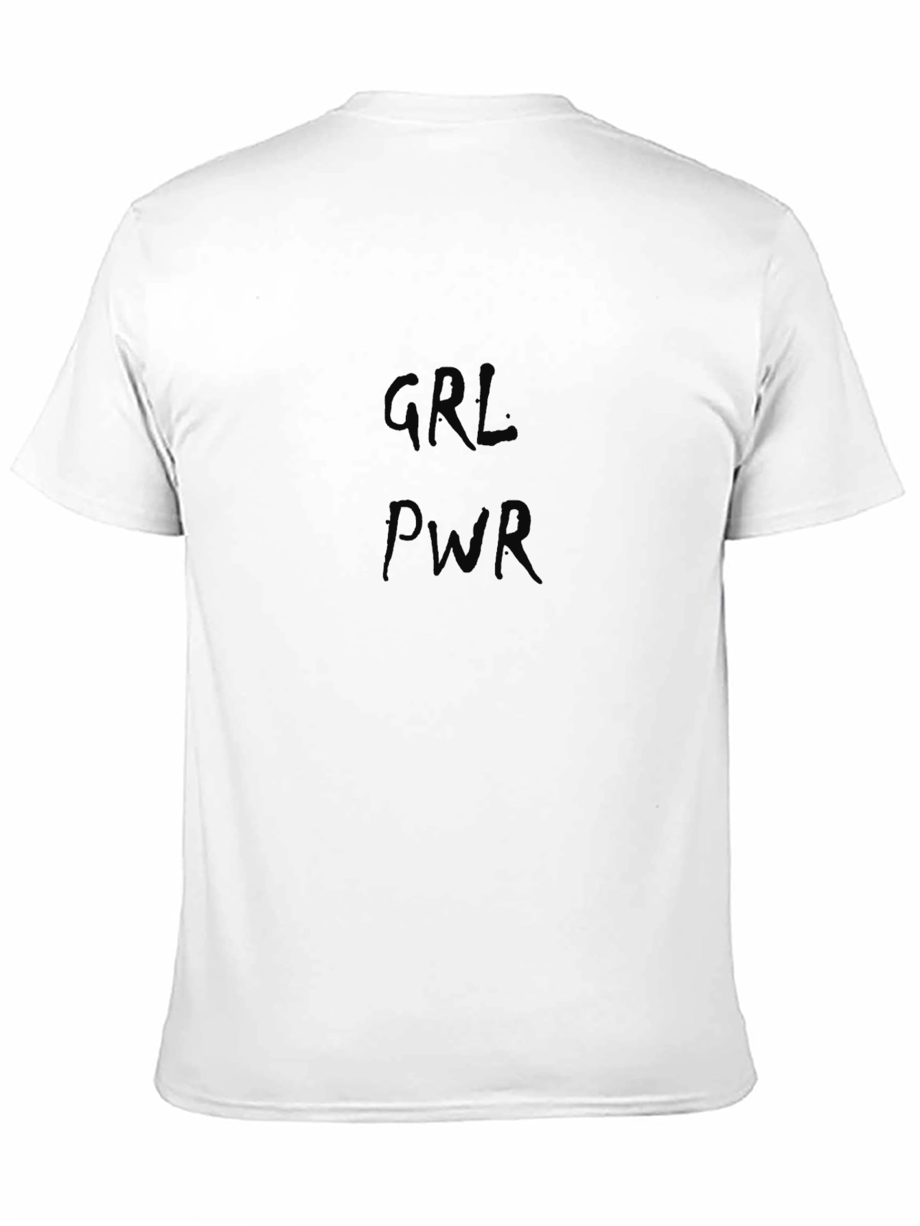 GRL PWR Black Graphic Tee - Empowering Womens T-Shirt