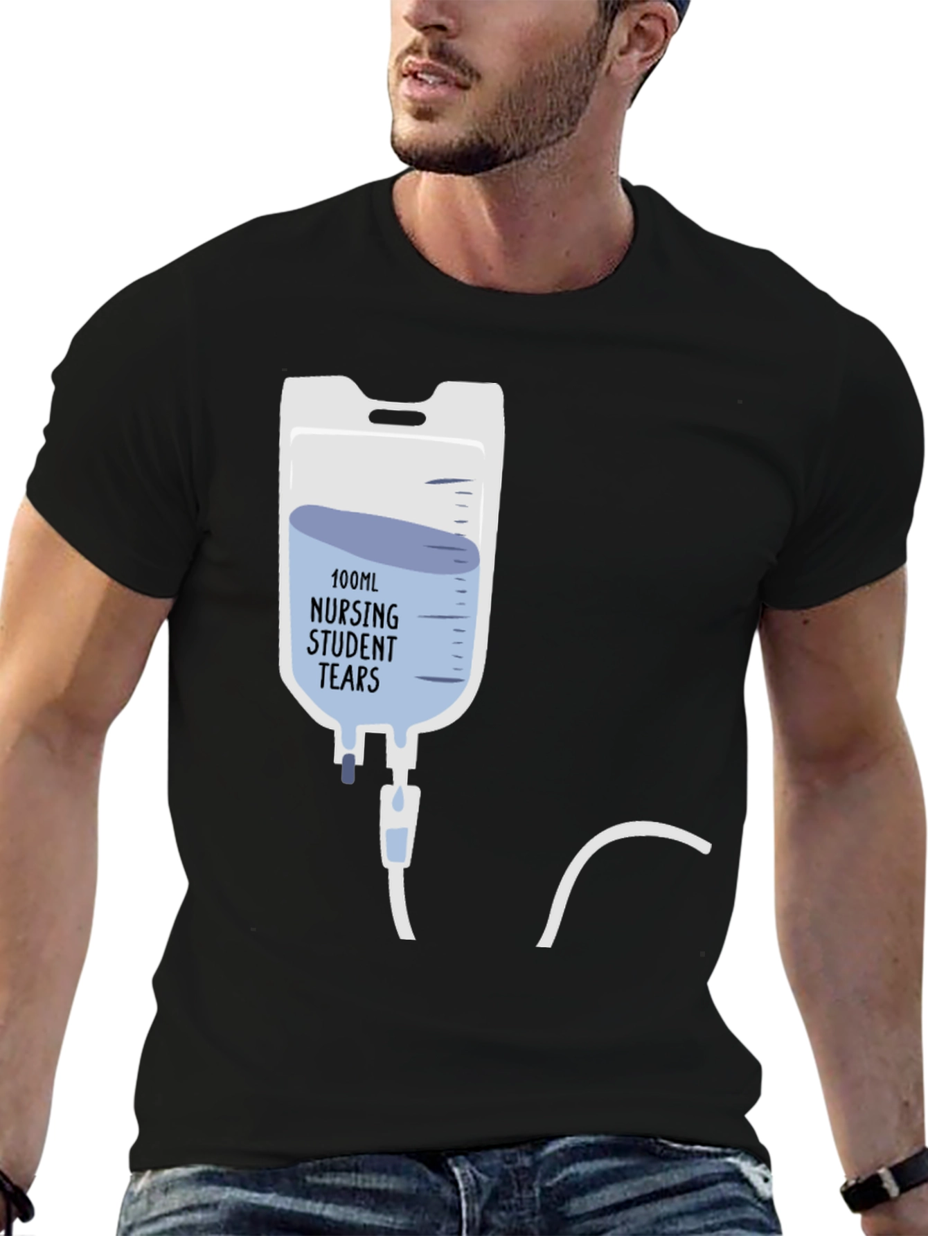 Nursing Student Tears T-Shirt - Humor Tee