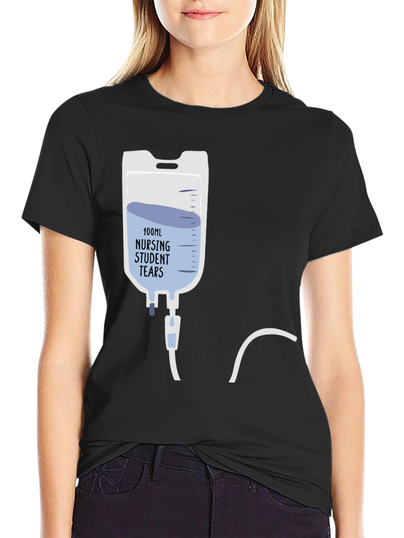 Nursing Student Tears T-Shirt - Humor Tee