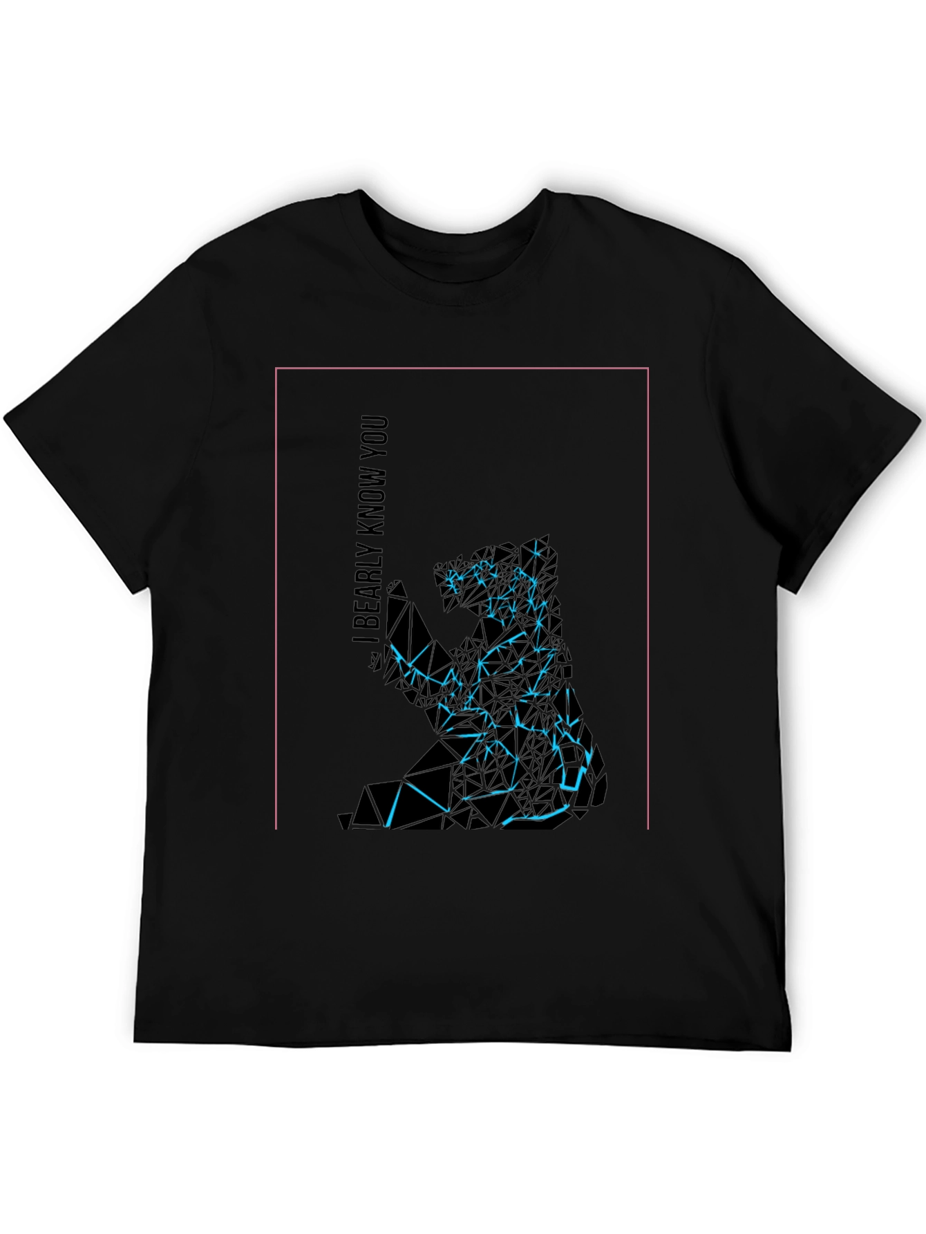 Geometric Koala Graphic Tee - I Bearly Know You