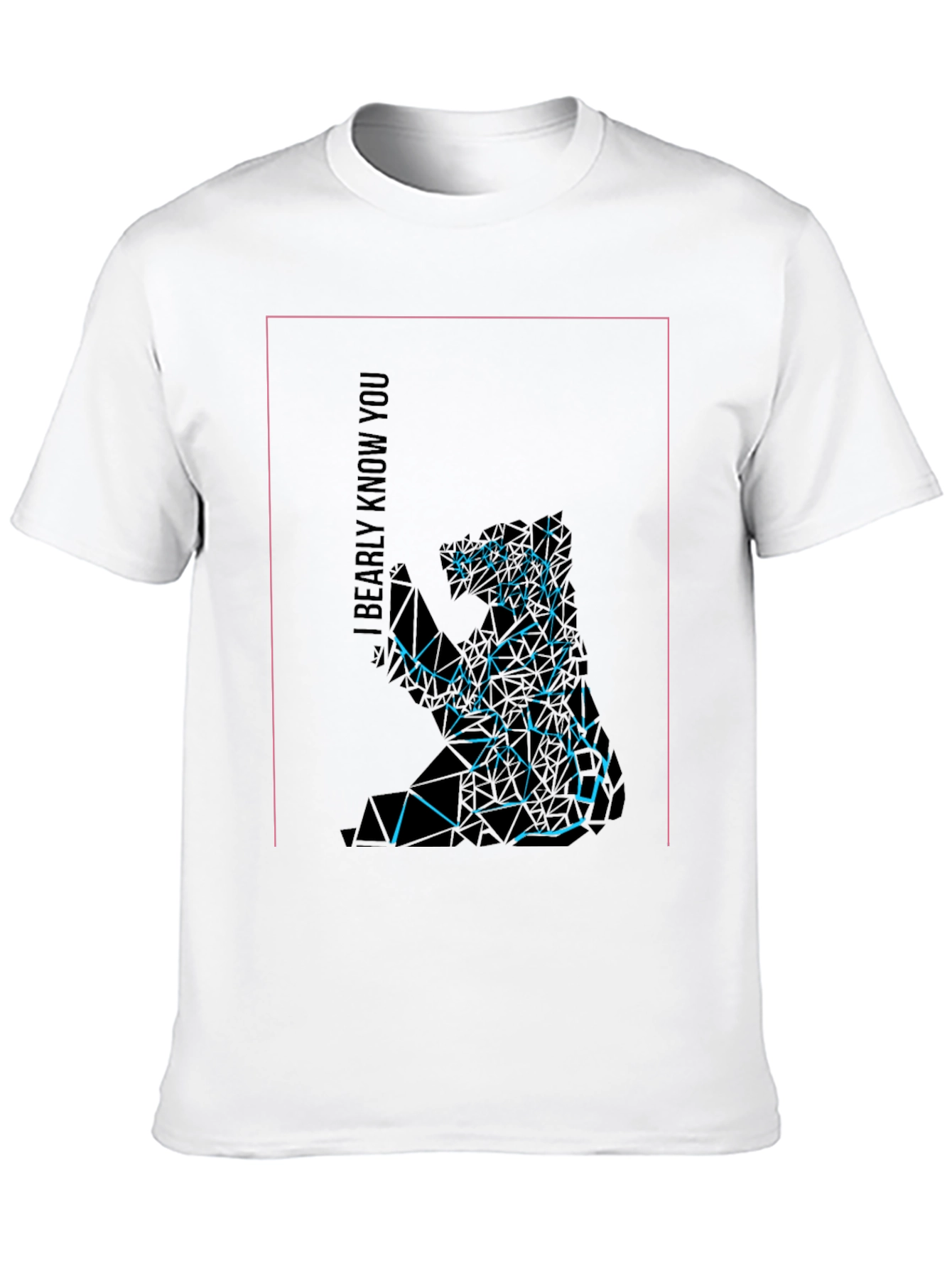 Geometric Koala Graphic Tee - I Bearly Know You
