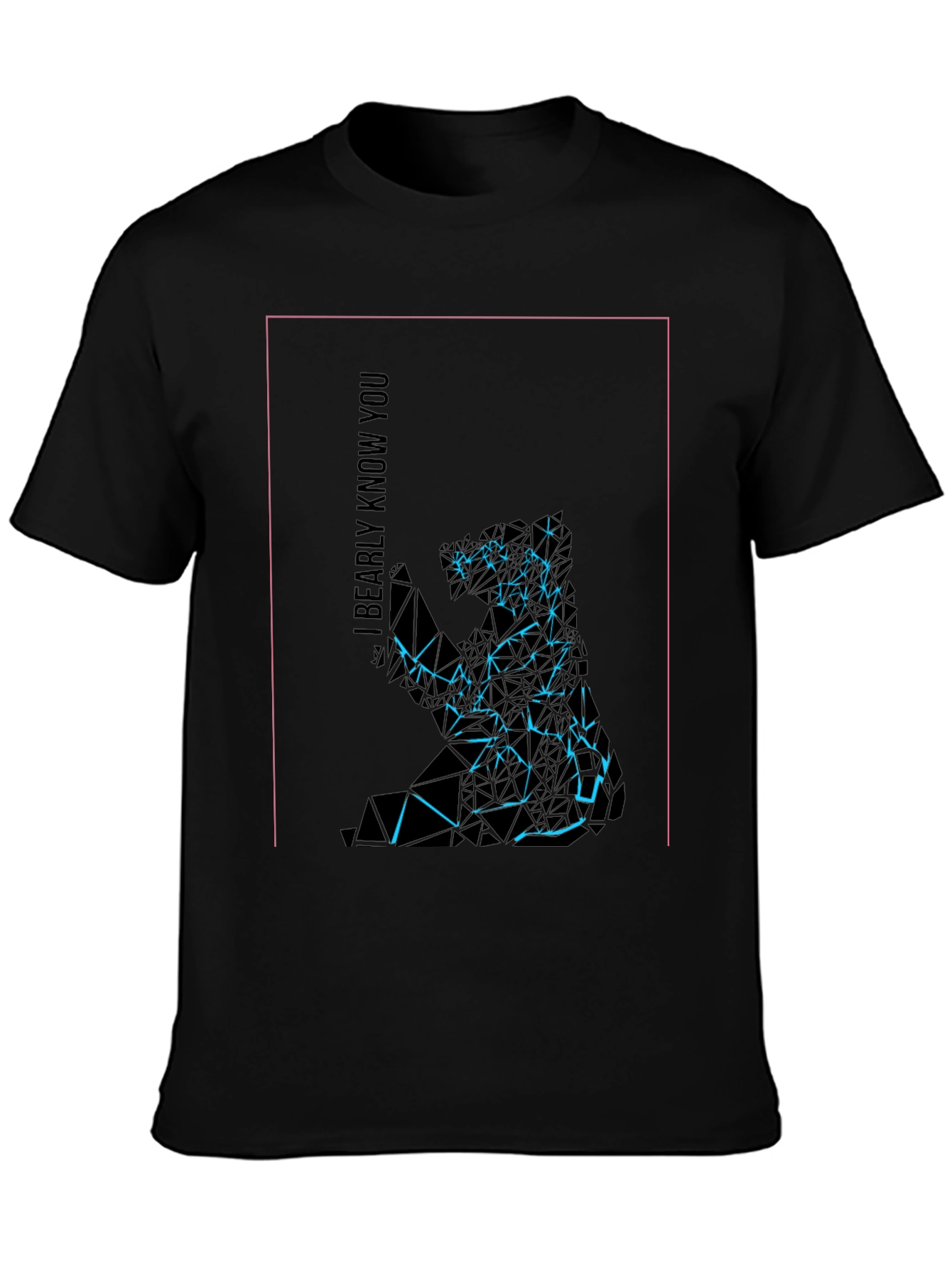 Geometric Koala Graphic Tee - I Bearly Know You