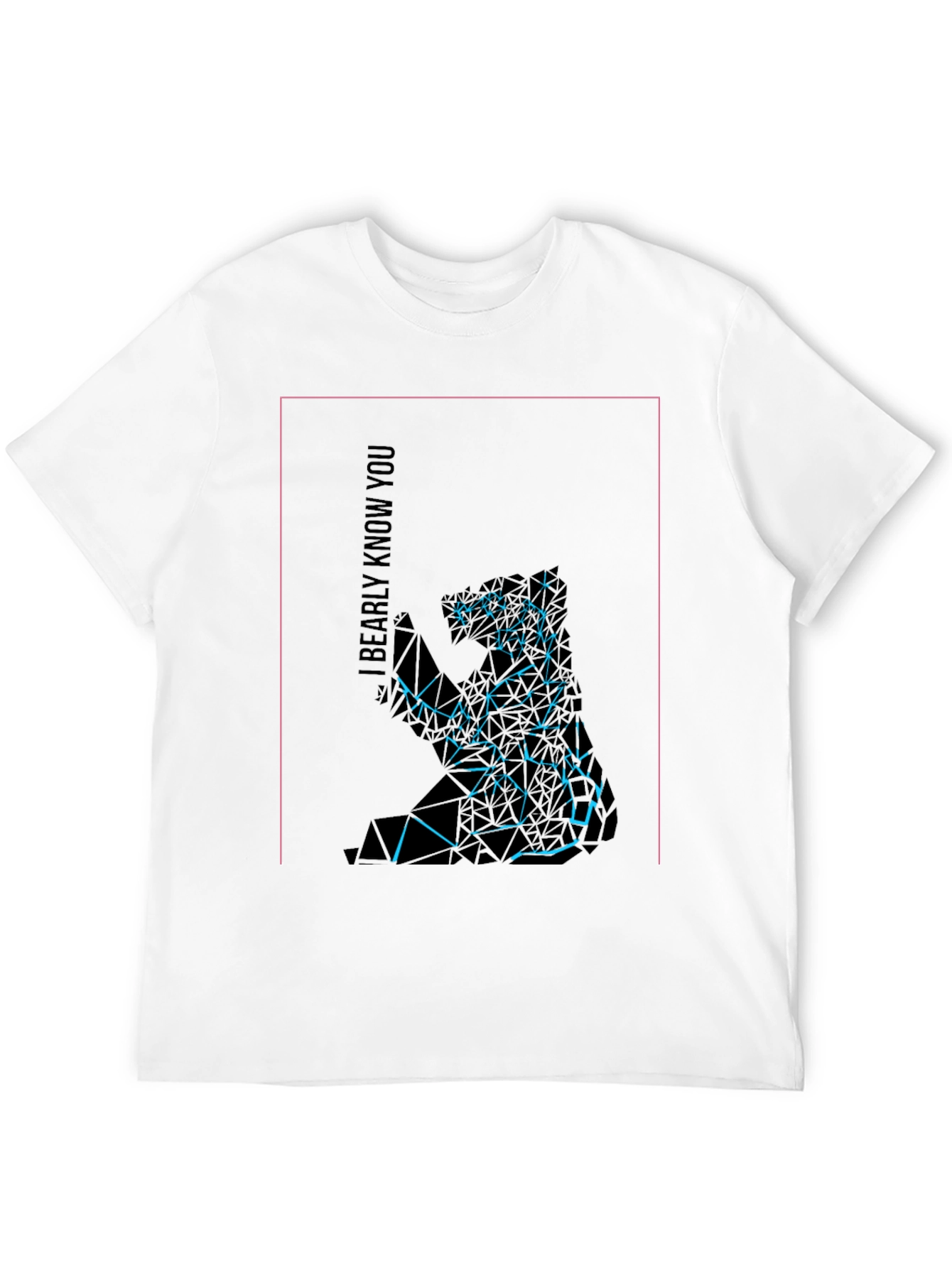 Geometric Koala Graphic Tee - I Bearly Know You