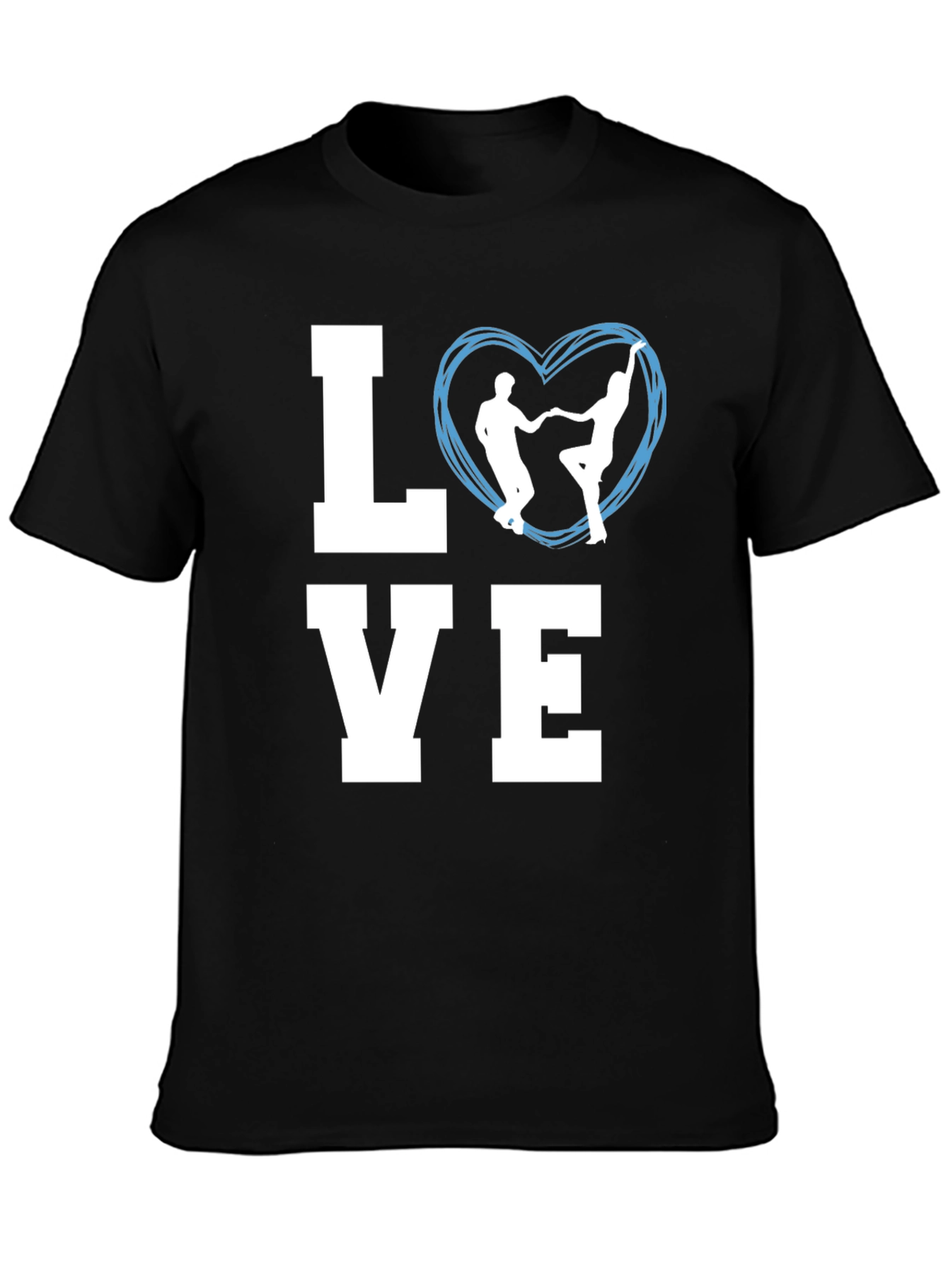 LOVE Dance T-Shirt - Black Graphic Tee