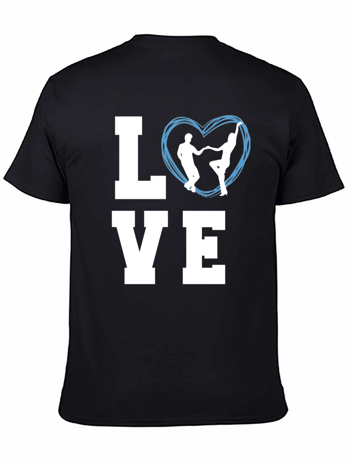 LOVE Dance T-Shirt - Black Graphic Tee