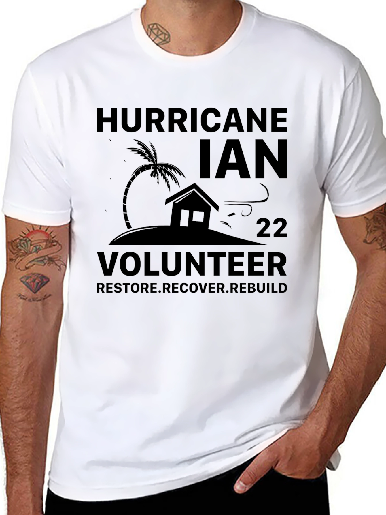 Hurricane Ian Volunteer T-Shirt