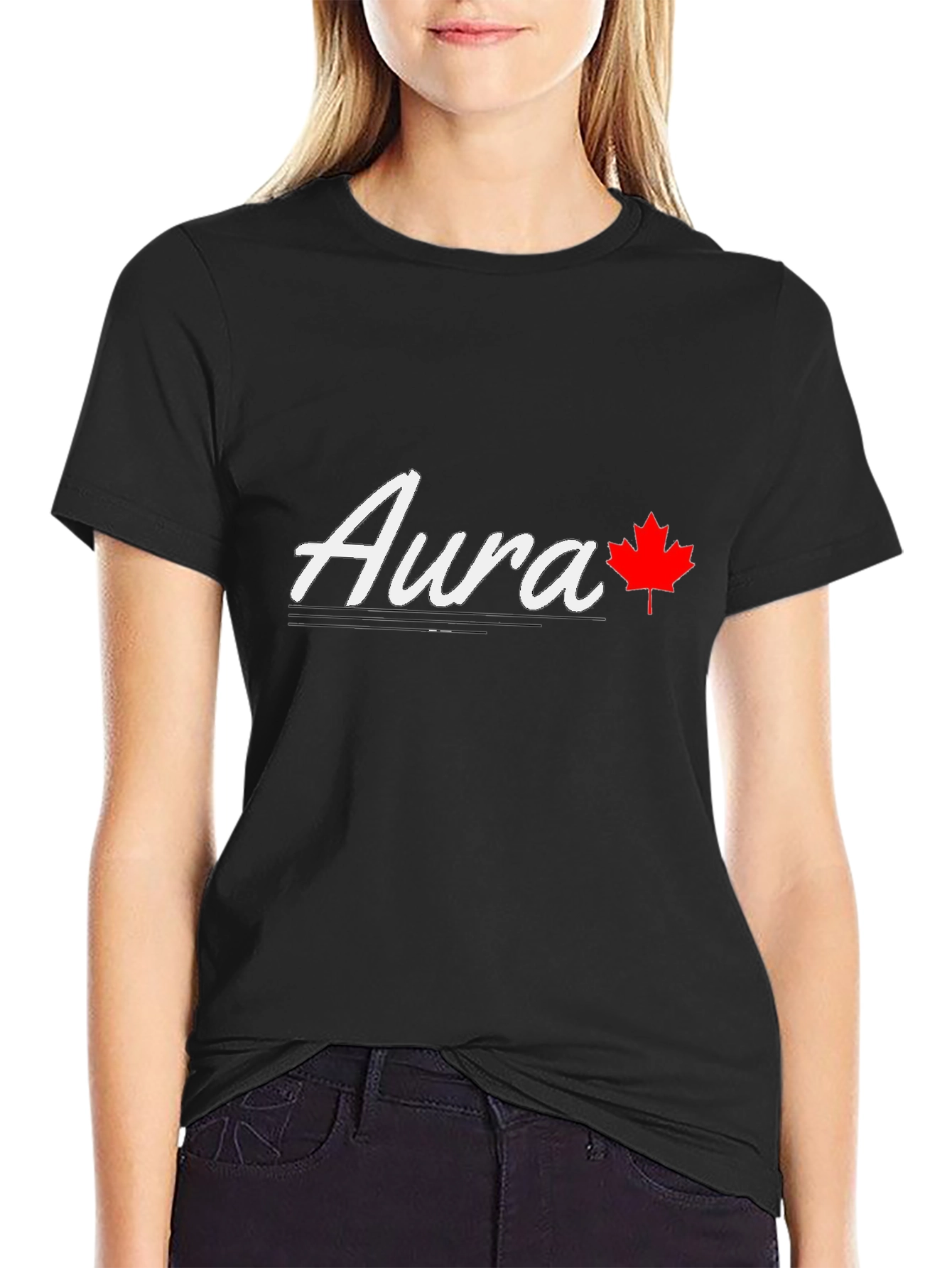 Aura Maple Leaf Graphic T-Shirt