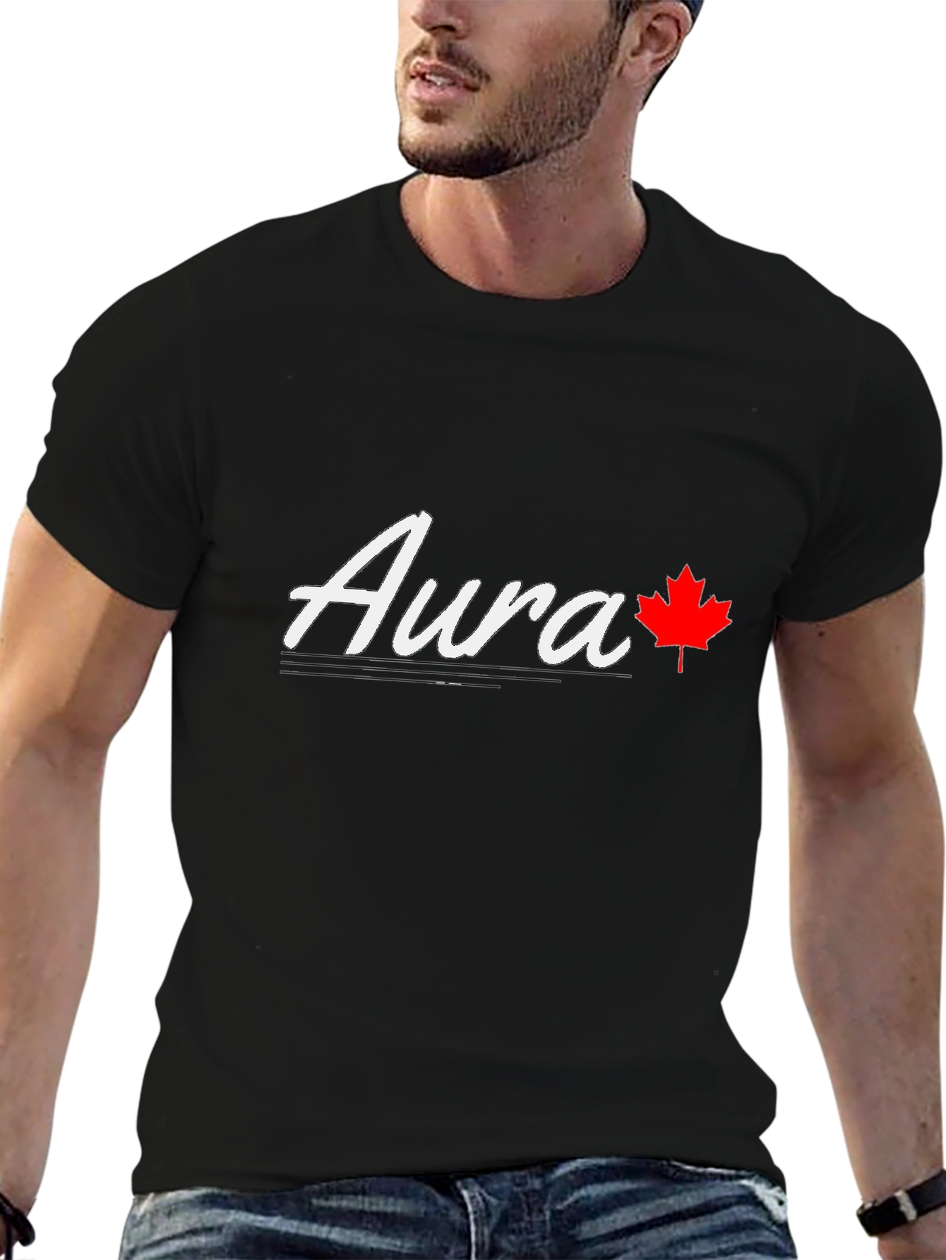 Aura Maple Leaf Graphic T-Shirt