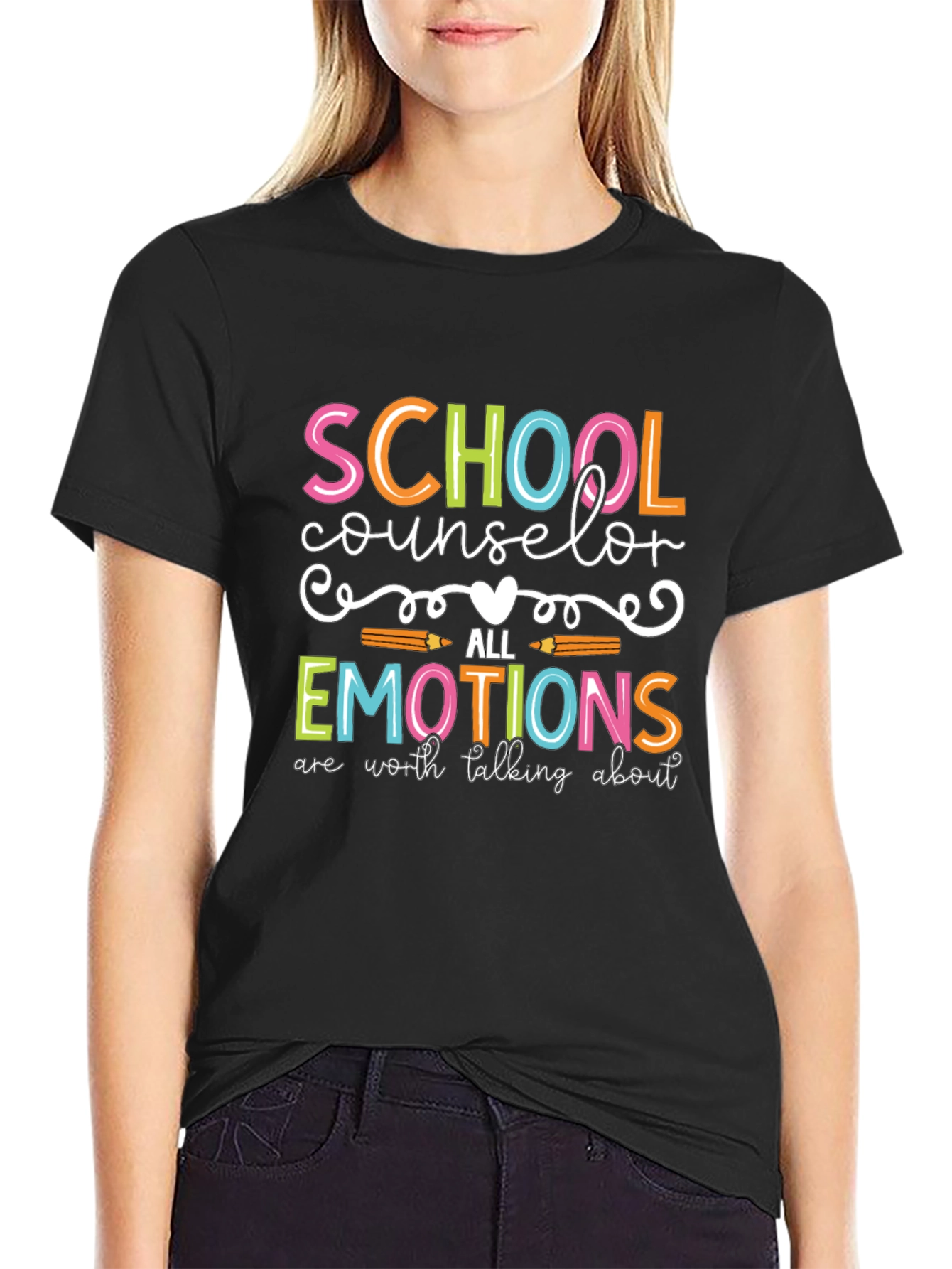 School Counselor Emotions T-Shirt