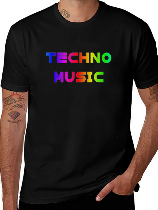 Techno Music Rainbow T-Shirt