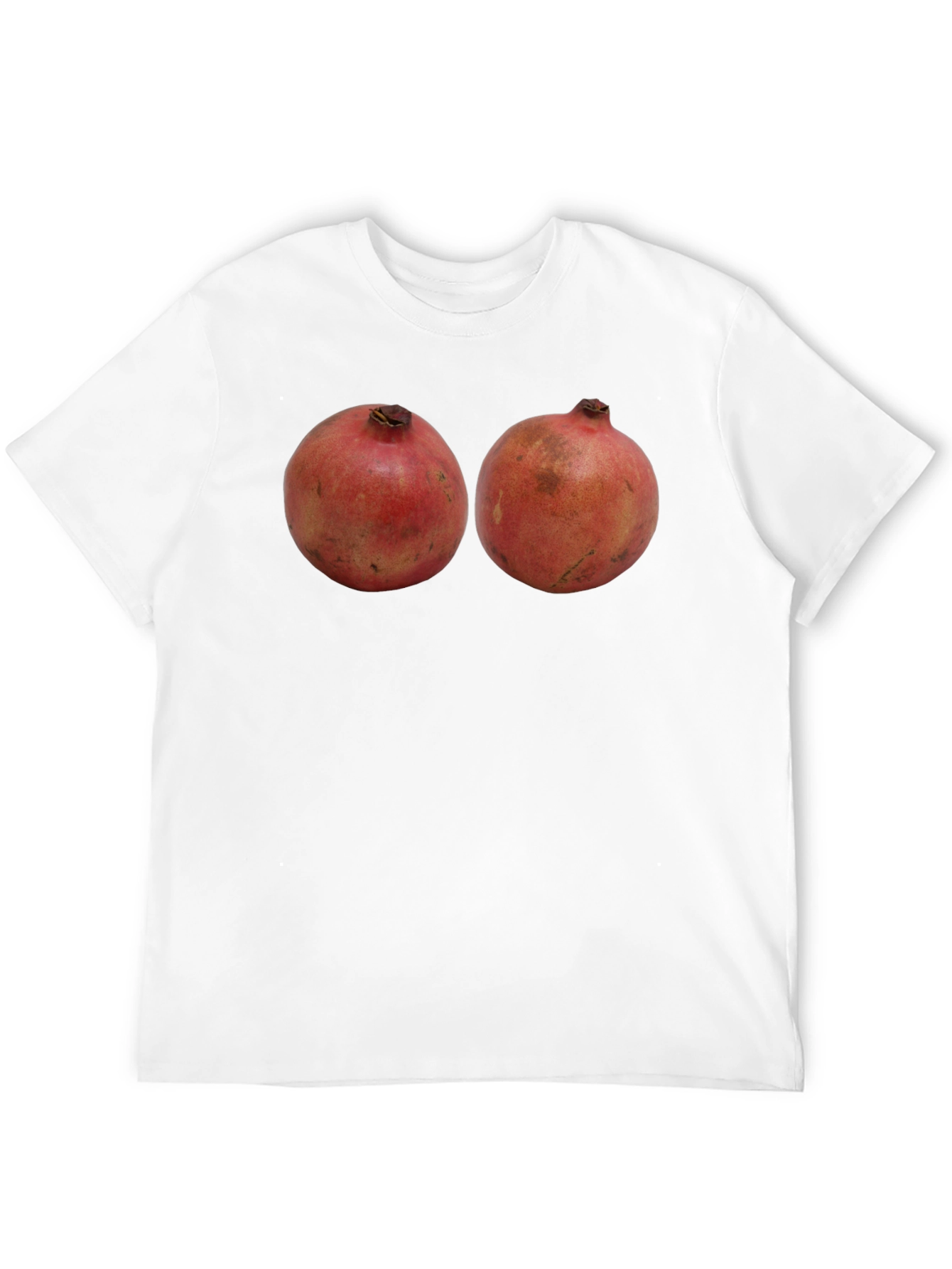 Pomegranate Tee: Funny Fruit Graphic T-Shirt