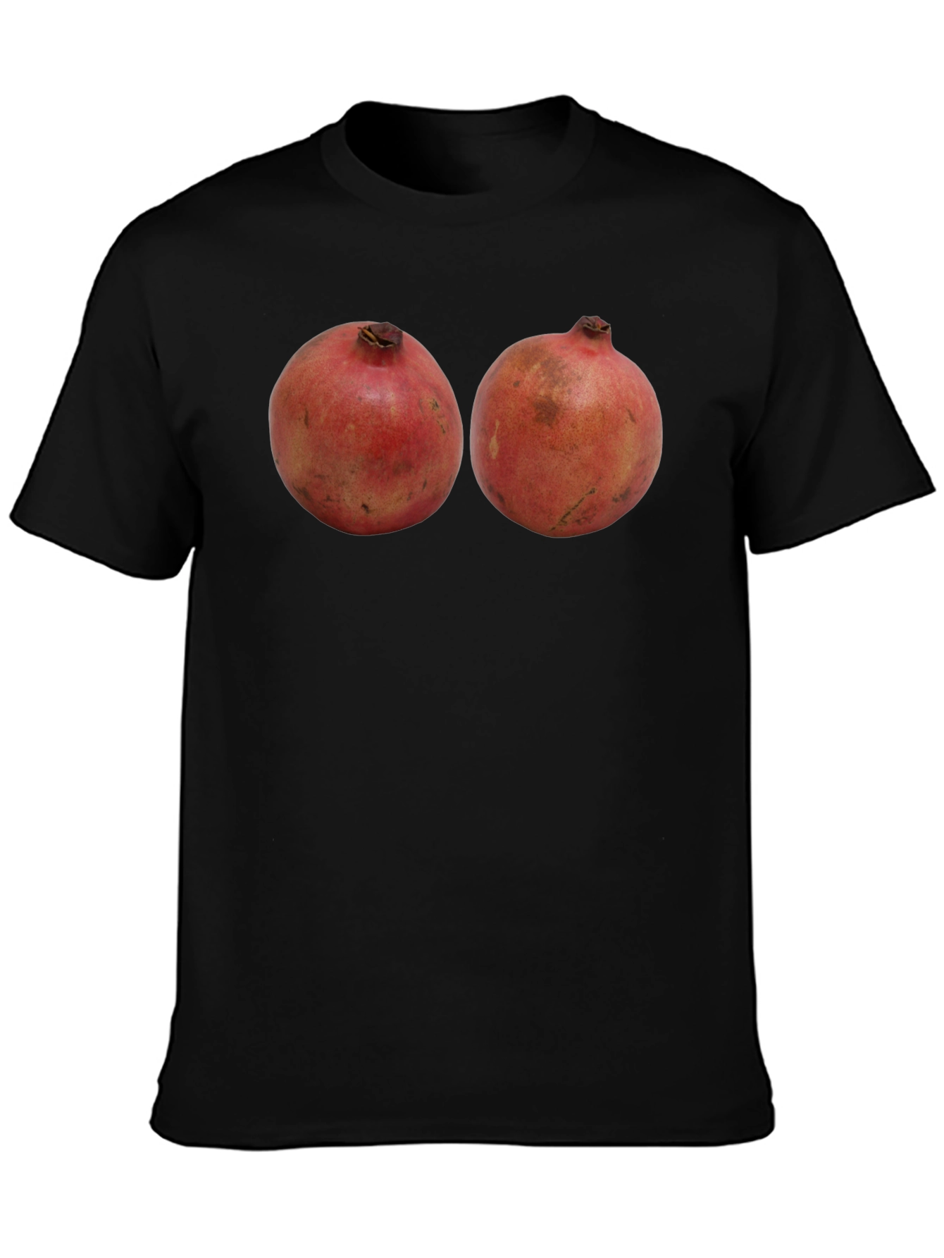 Pomegranate Tee: Funny Fruit Graphic T-Shirt