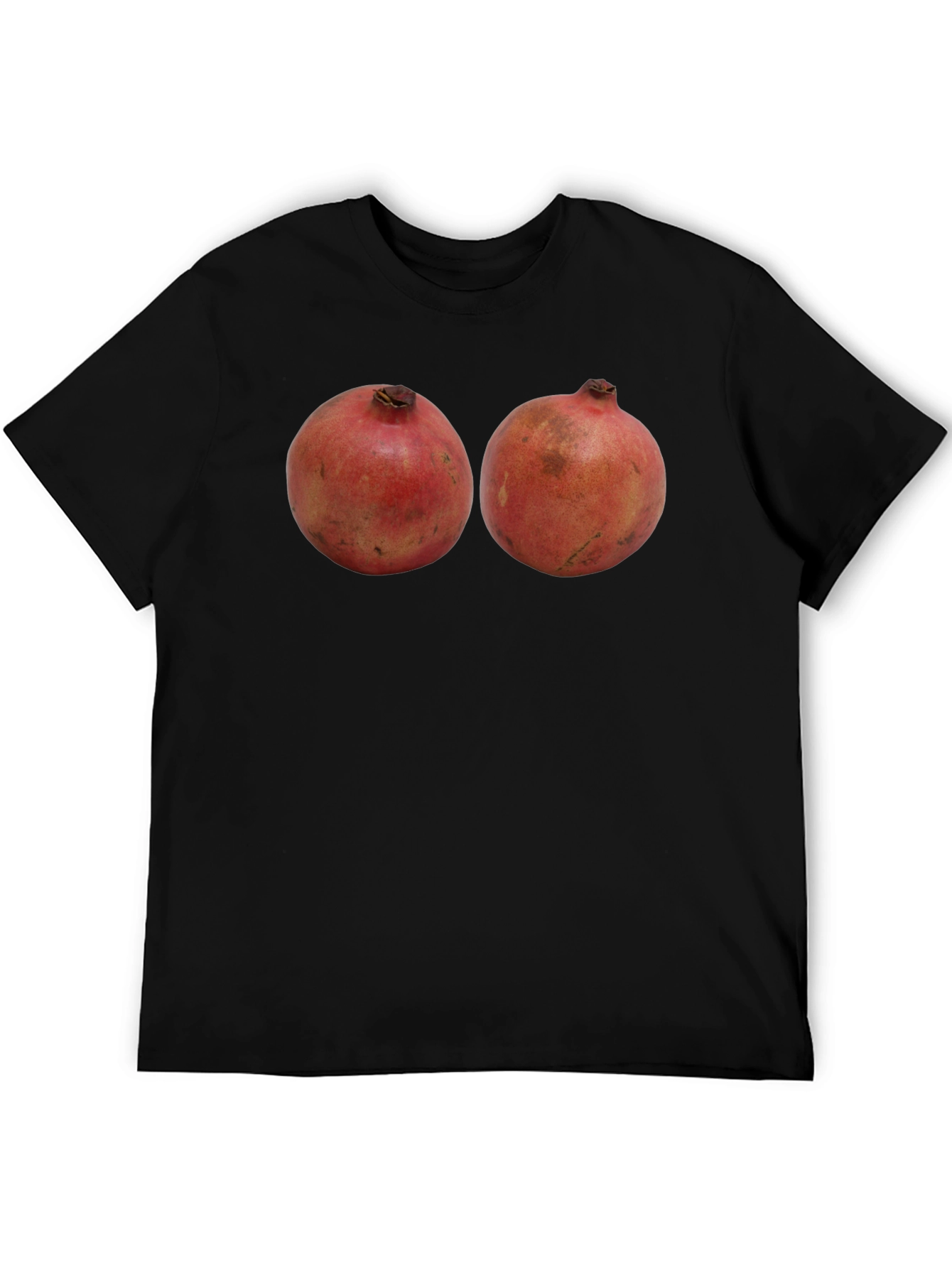 Pomegranate Tee: Funny Fruit Graphic T-Shirt
