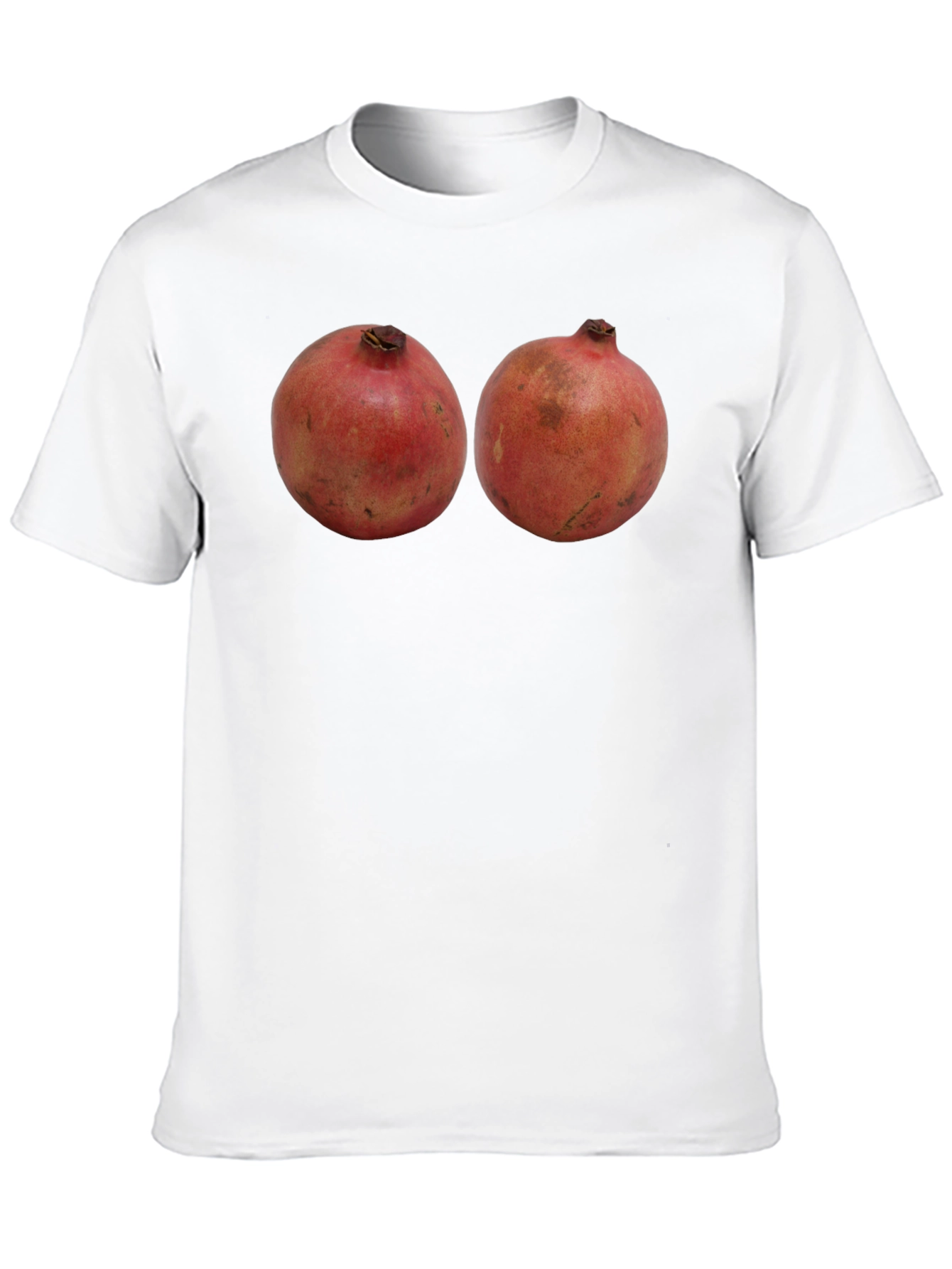Pomegranate Tee: Funny Fruit Graphic T-Shirt