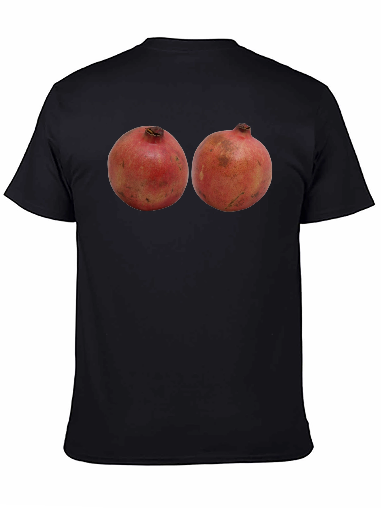 Pomegranate Tee: Funny Fruit Graphic T-Shirt