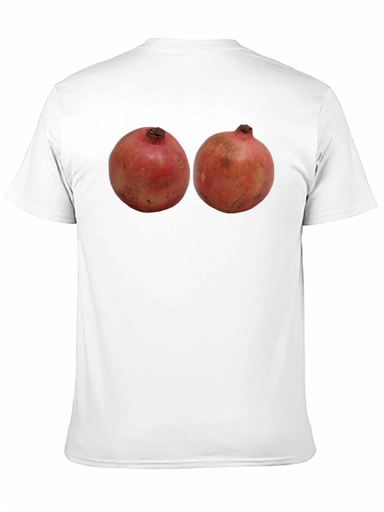 Pomegranate Tee: Funny Fruit Graphic T-Shirt