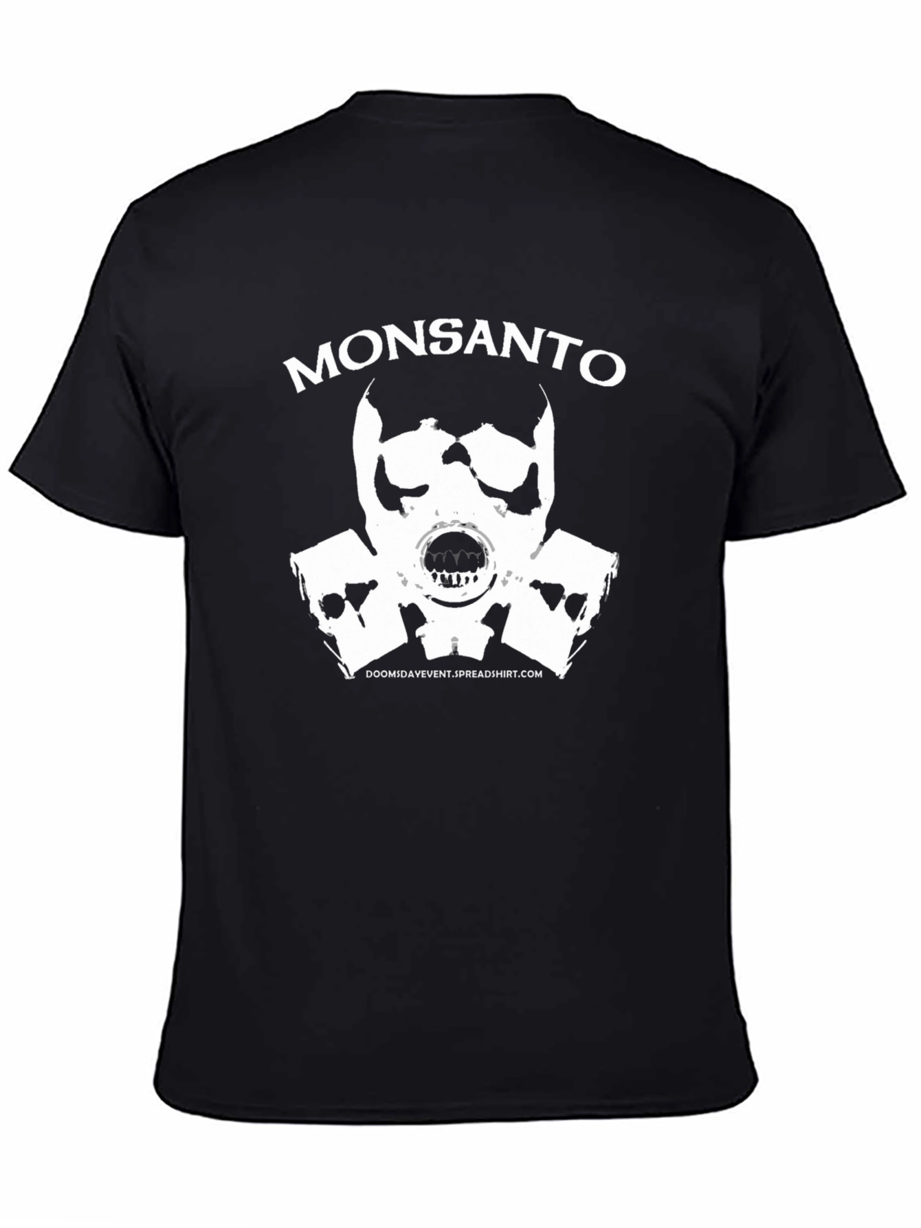 Monsanto Gas Mask Graphic T-Shirt
