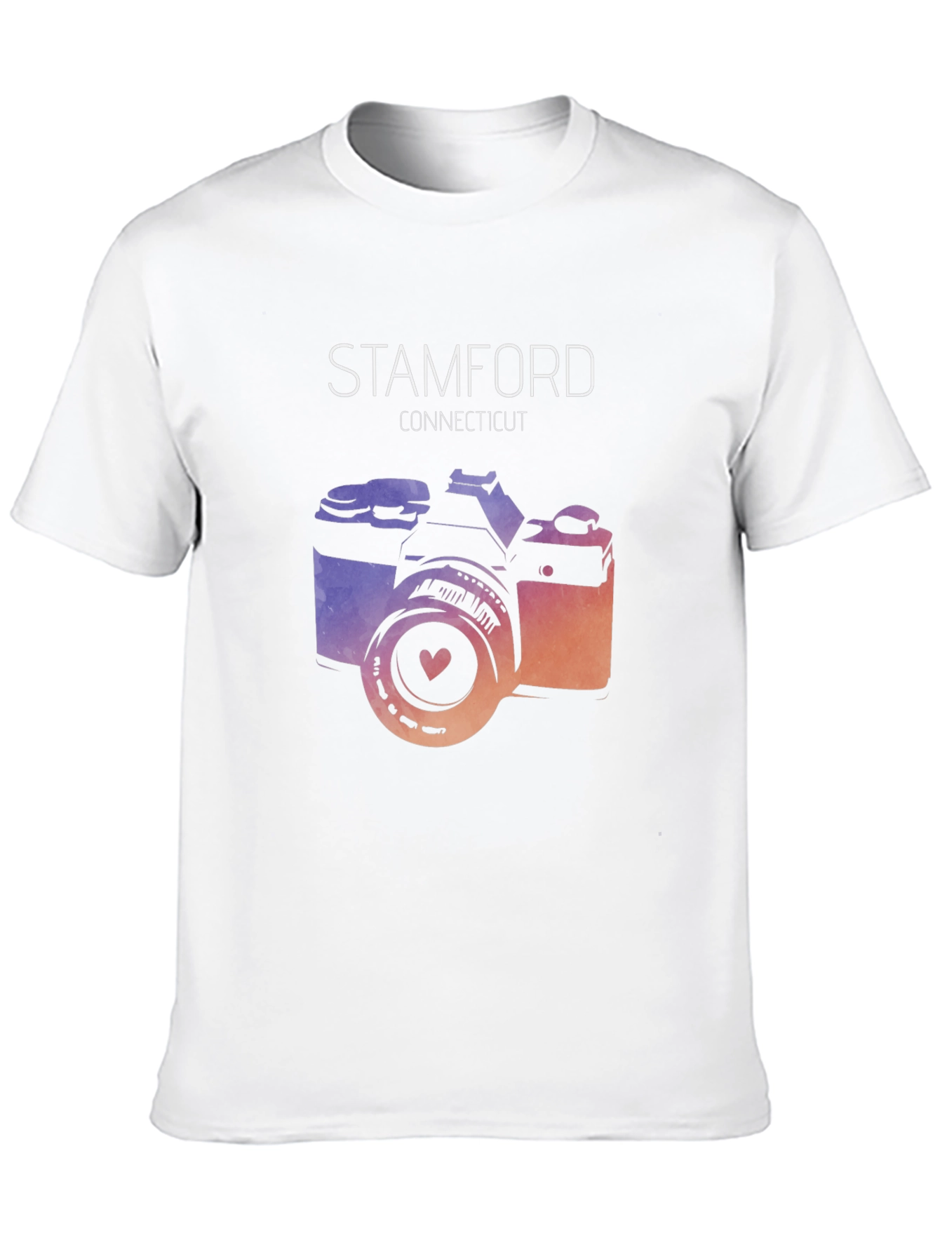 Stamford Connecticut Camera Graphic Tee