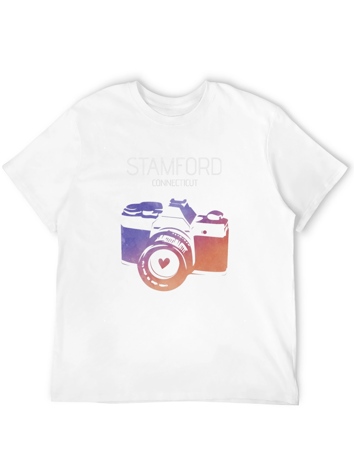 Stamford Connecticut Camera Graphic Tee