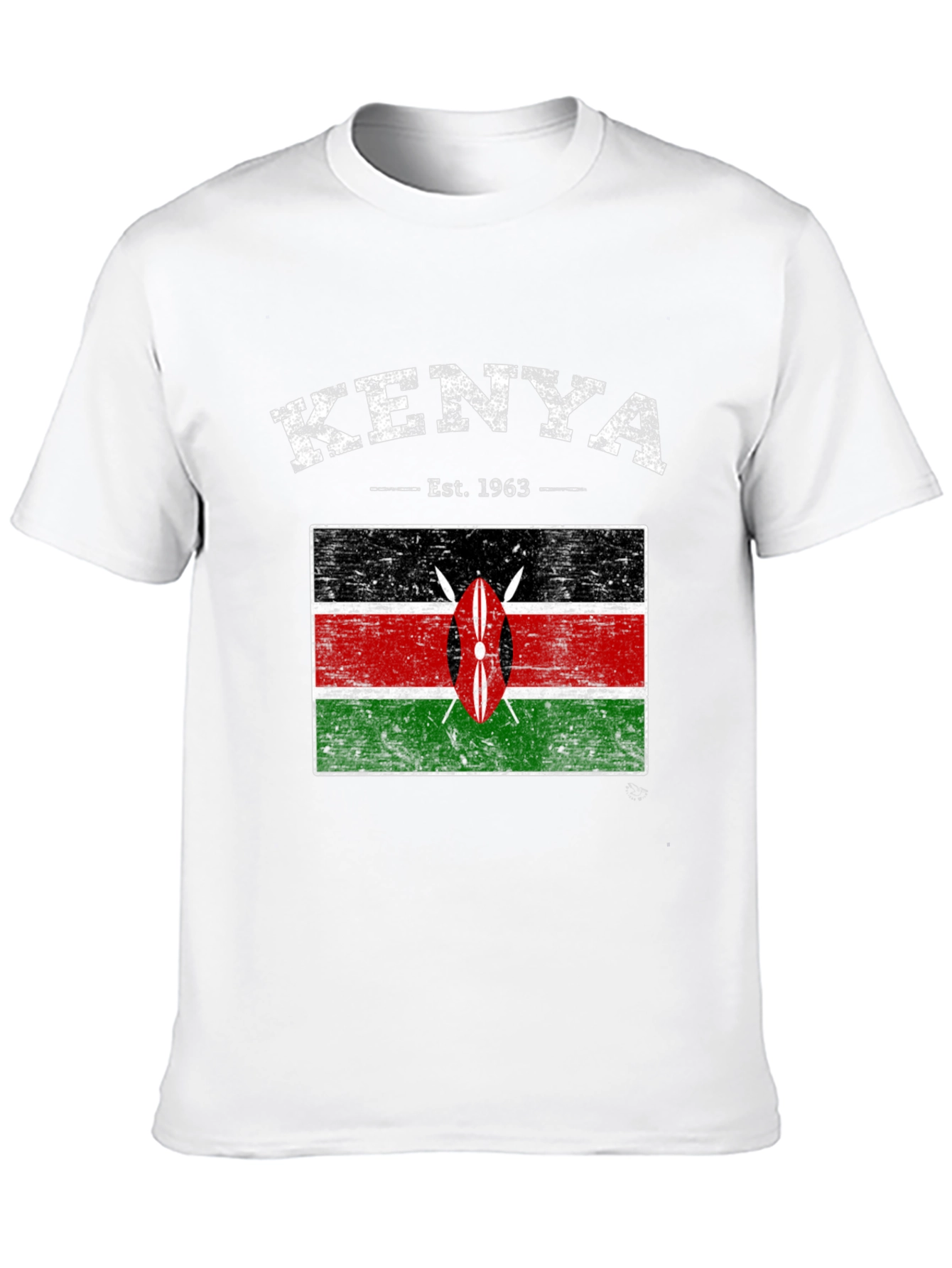 Kenya Flag Graphic T-Shirt - Est. 1963